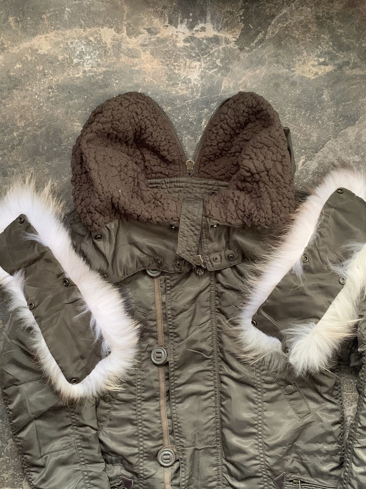 GOA G.O.A. furry parka winter jacket Size US XS / EU 42 / 0 - 6 Thumbnail