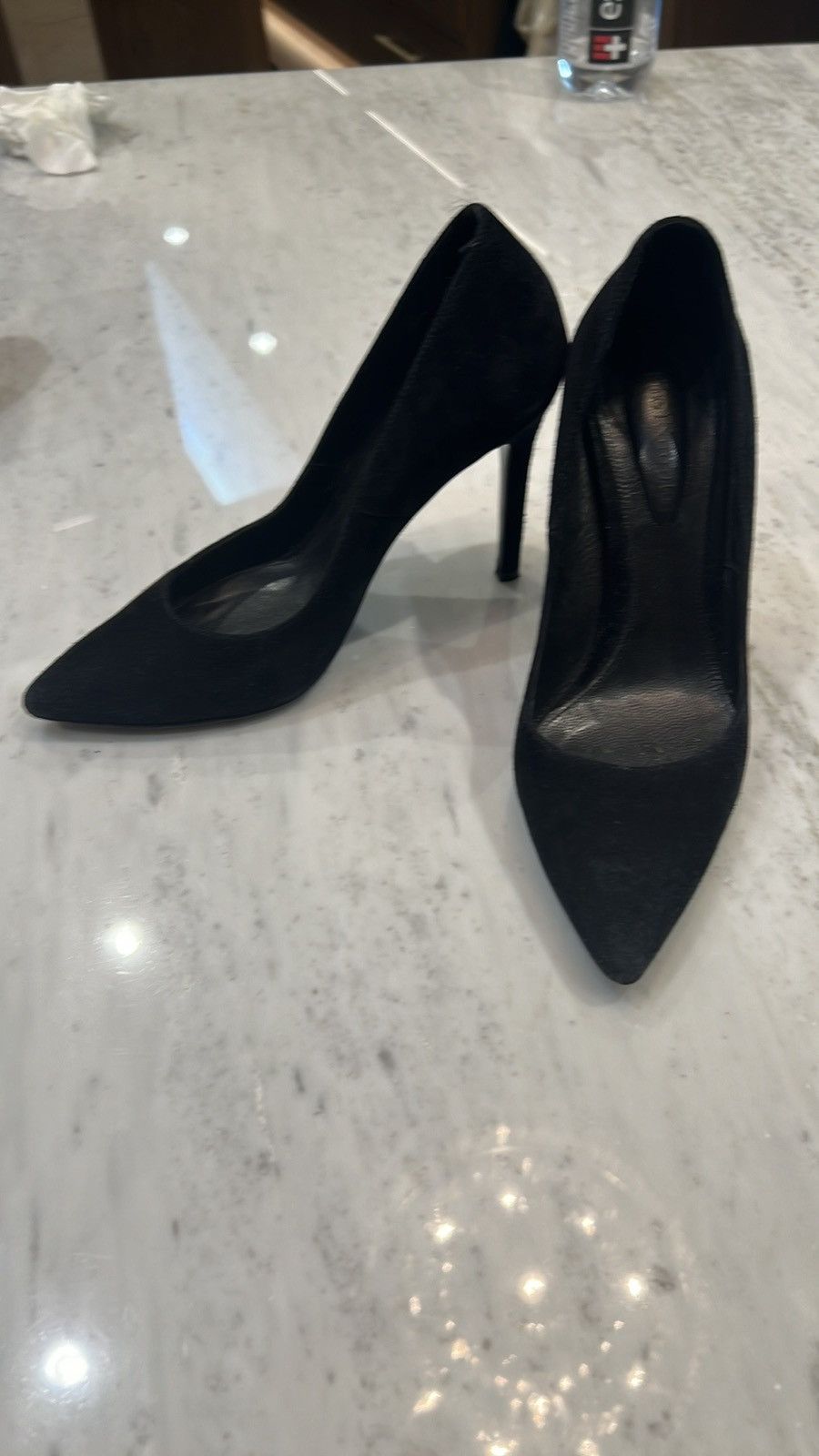 The Kooples Sued Black classic pumps Size US 6.5 / IT 36.5 - 14 Thumbnail