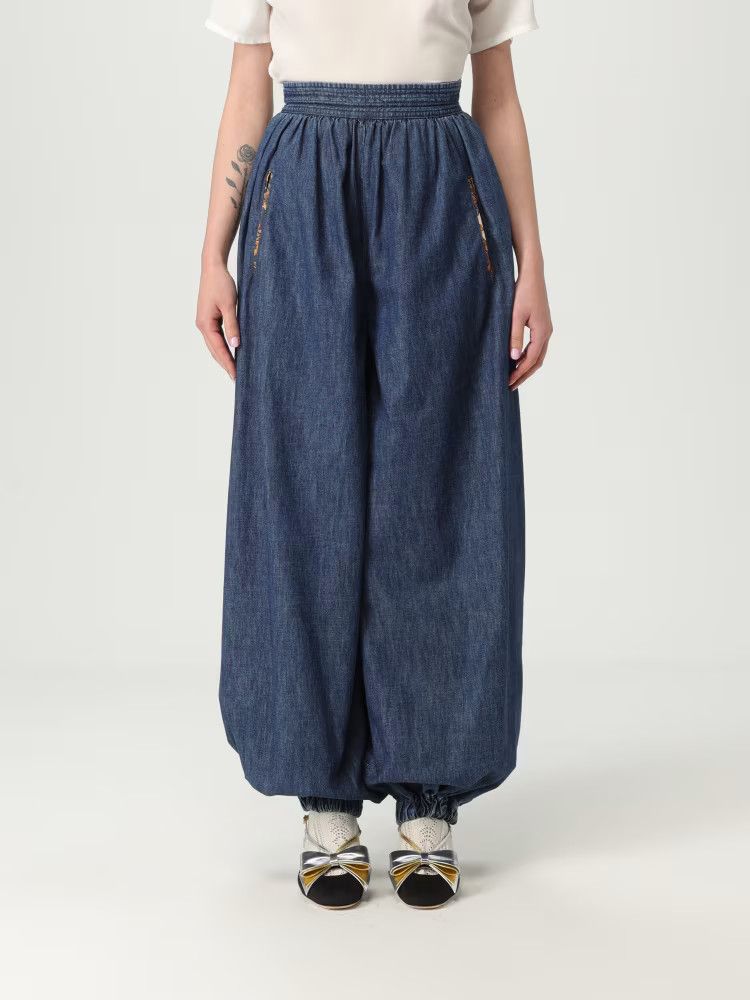 Valentino o1y0326 Denim Pant in Blue Size 28" / US 6 / IT 42 - 1 Thumbnail