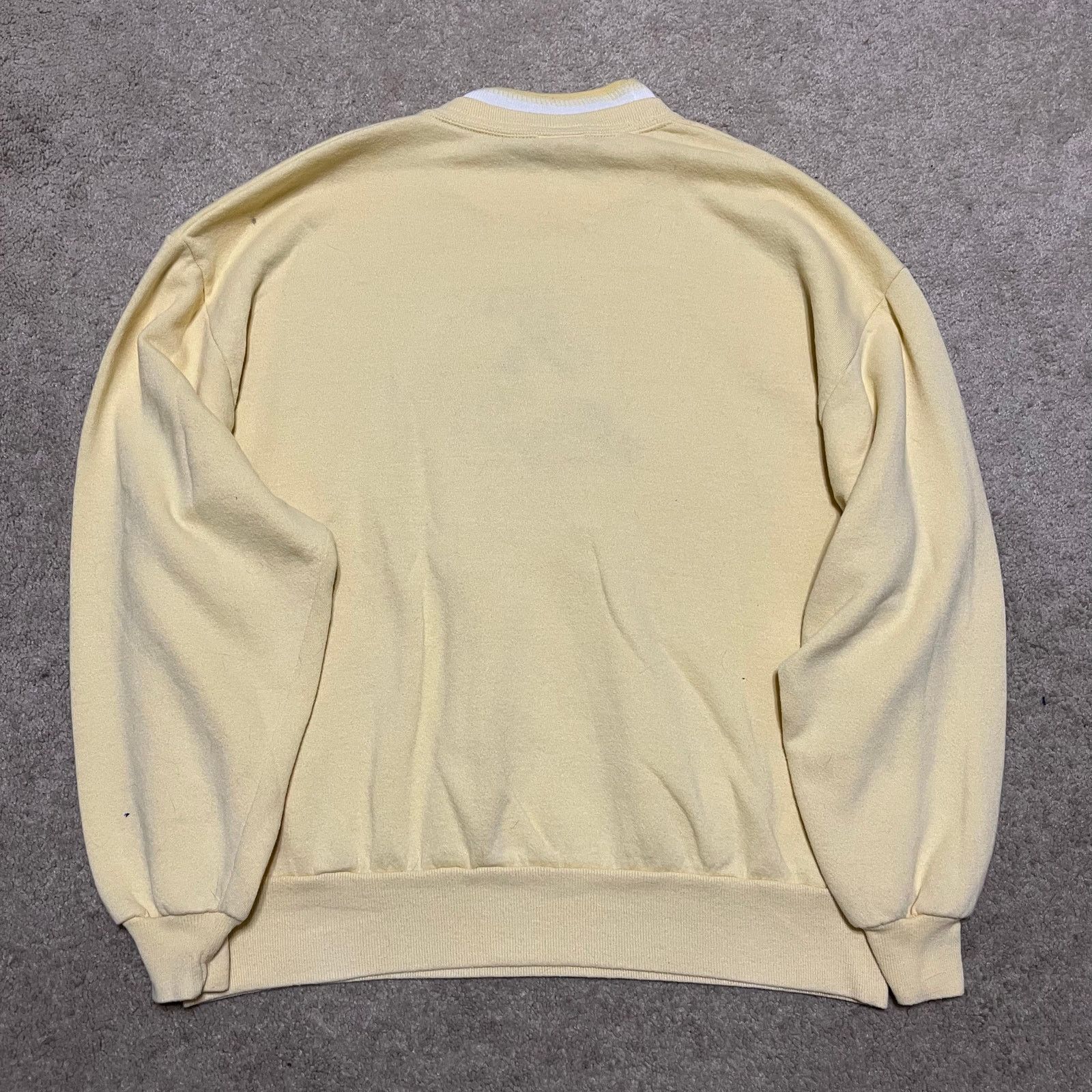 Other Vintage Top Stitch Birds in Birdhouse/Nature Yellow Crewneck Size US XL / EU 56 / 4 - 2 Thumbnail