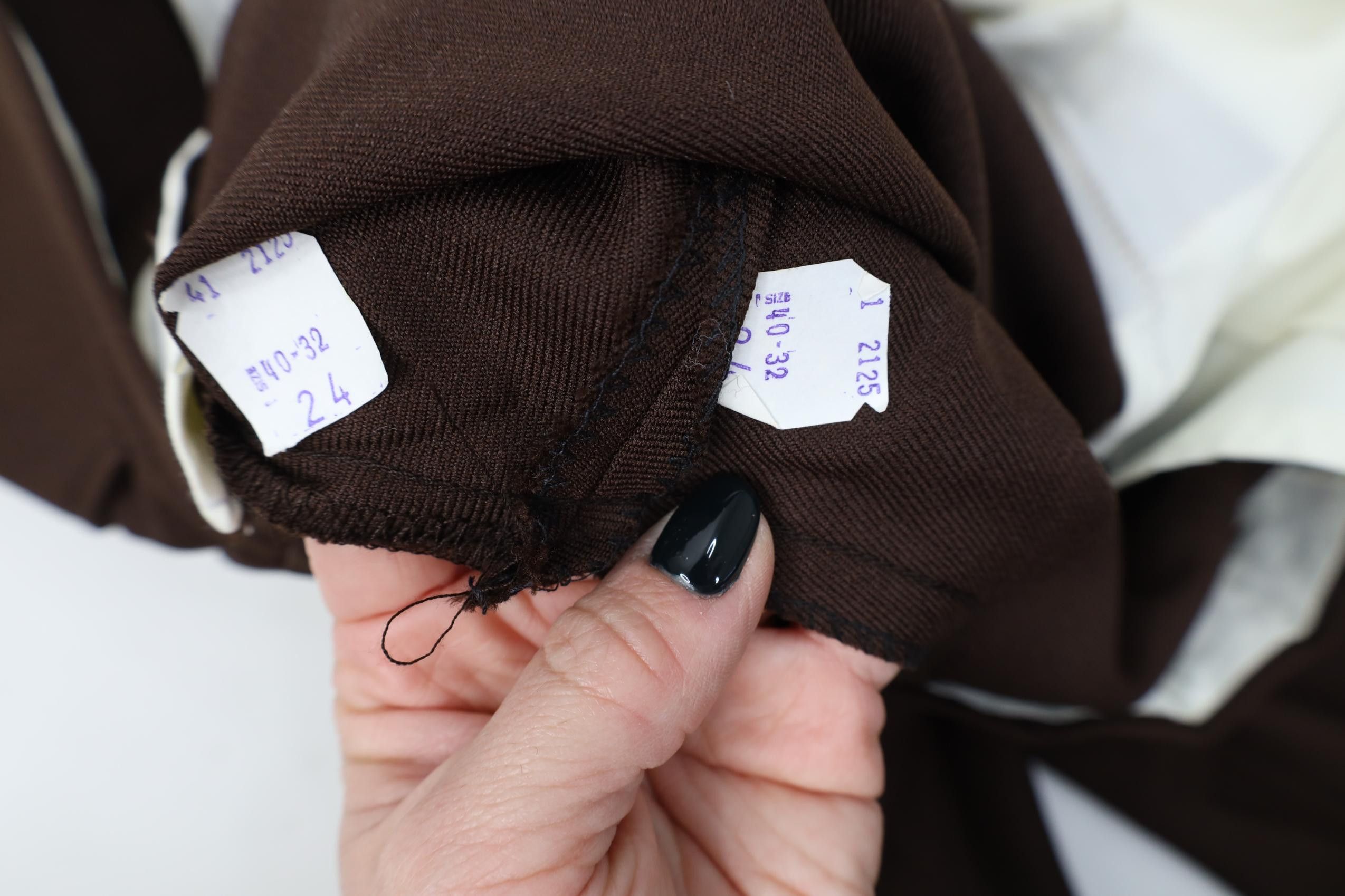 Vintage Deadstock Vintage 70s Streetwear Chino Pants Brown USA Size US 40 / EU 56 - 7 Thumbnail