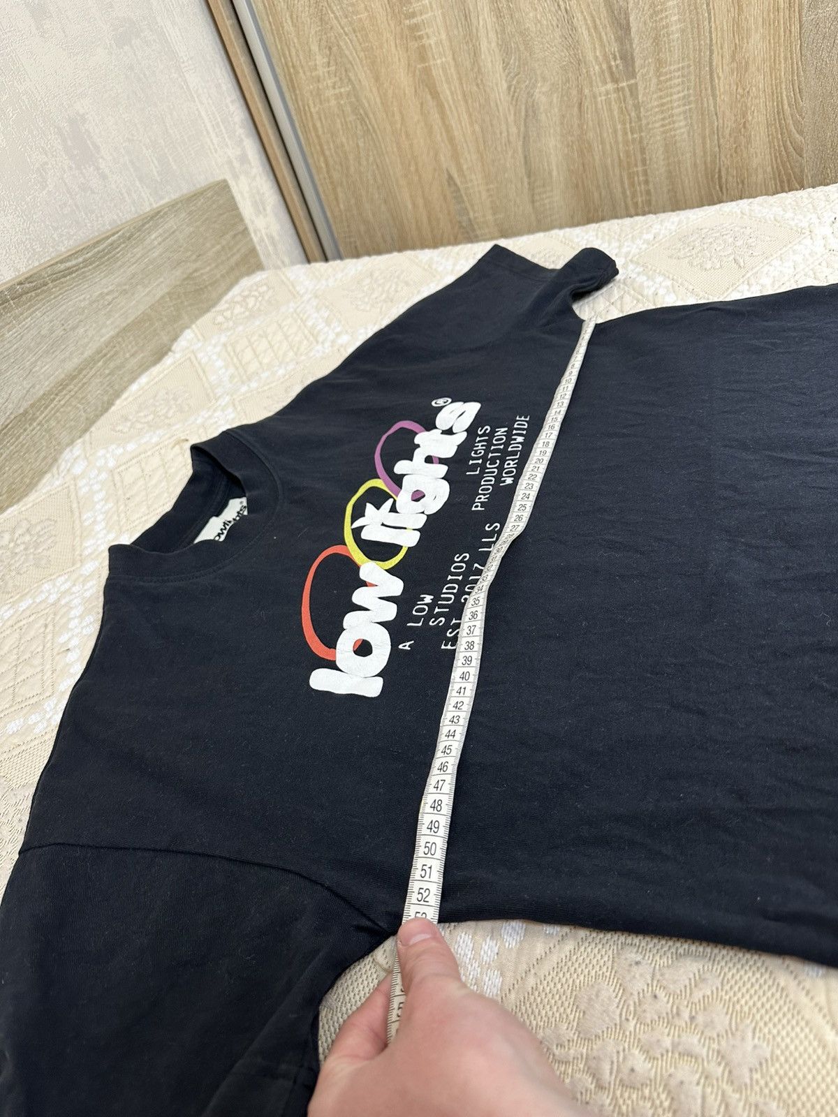 Low Light Studios 🔥 Low Lights Studios Big Logo Worldwide T Shirt Black Size US XS / EU 42 / 0 - 8 Thumbnail