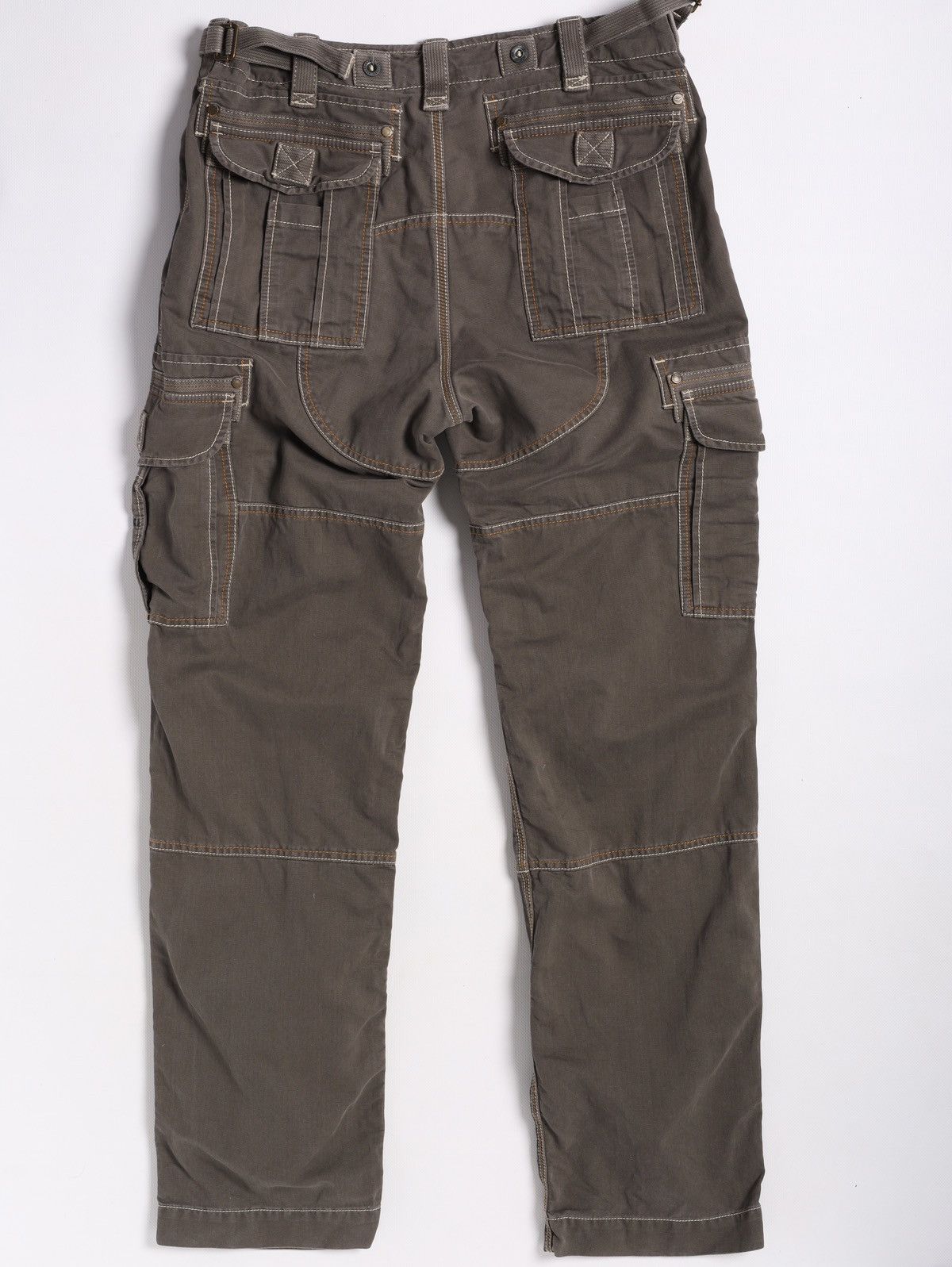Aeronautica Militare Aeronautica Militare Cargo Bondage Pants Trousers Brown Size US 36 / EU 52 - 2 Thumbnail