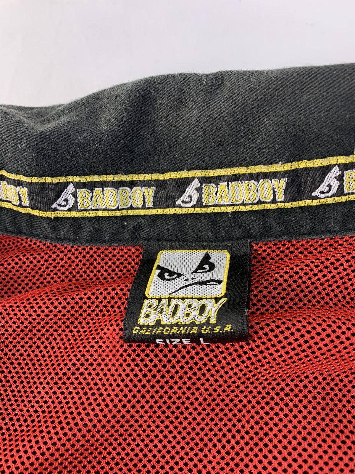Rap Tees Badboy California Zipper Jacket Double Sleeve Rap Hip hop Size US L / EU 52-54 / 3 - 9 Thumbnail