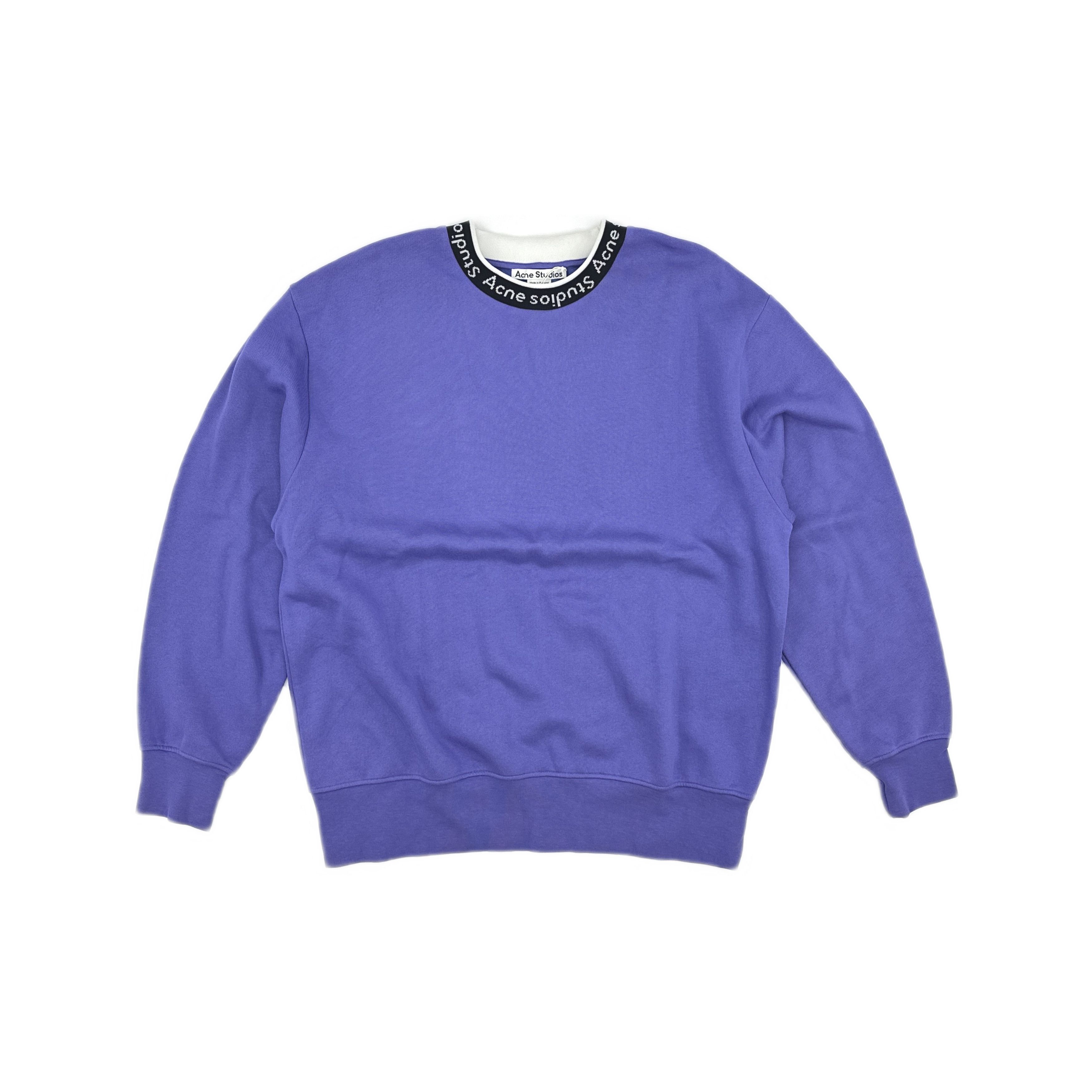 Acne Studios Acne Studios Logo Collar Sweatshirt Size M Size US M / EU 48-50 / 2 - 1 Thumbnail