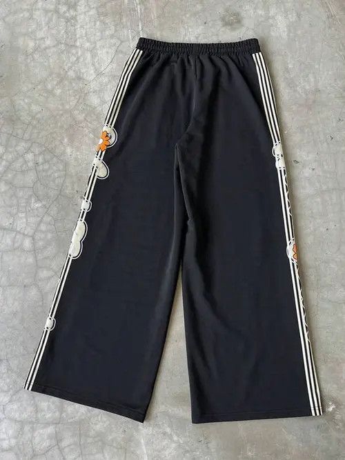 VIBE Wide Stripe Drip Y2K Sweatpants Size US 32 / EU 48 - 2 Thumbnail