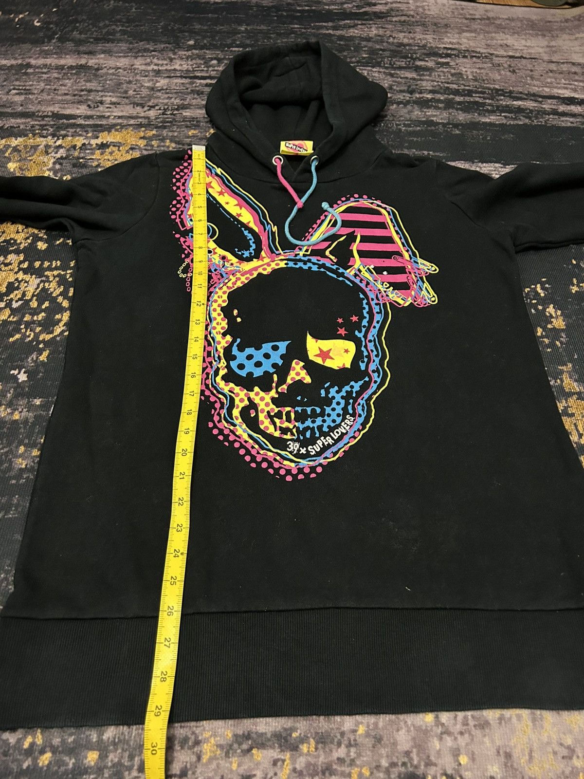 Japanese Brand 39 x Super Lovers Japan Skull Bunny Hoodie Size US L / EU 52-54 / 3 - 14 Thumbnail