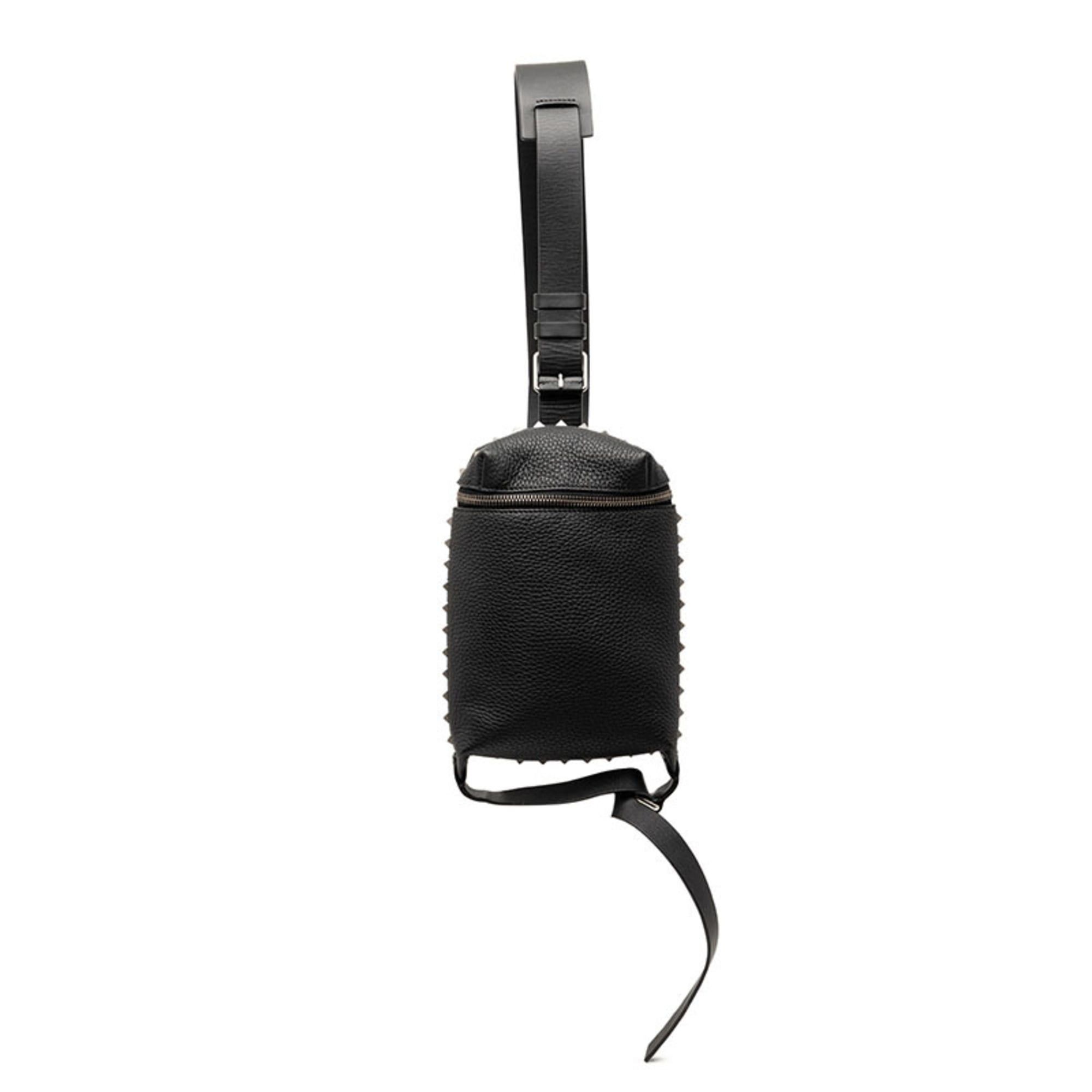 Valentino Valentino Rockstud Body Bag, Black Leather, Women's VALENTINO Size ONE SIZE - 1 Thumbnail