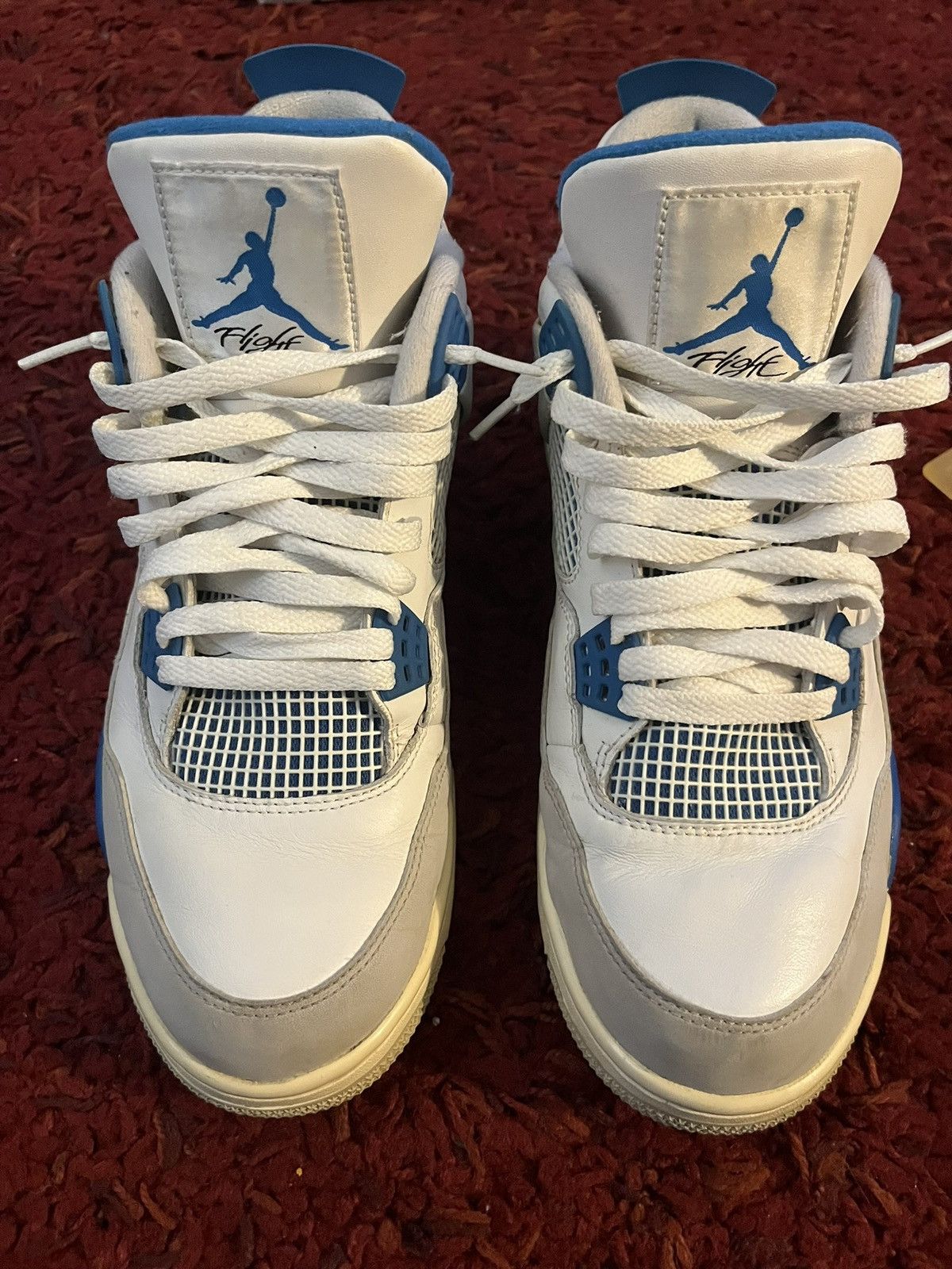 Jordan Brand Air Jordan 4 Military Blue 2012 Size 10M (READ DESCRIPTION) Size US 10 / EU 43 - 3 Thumbnail