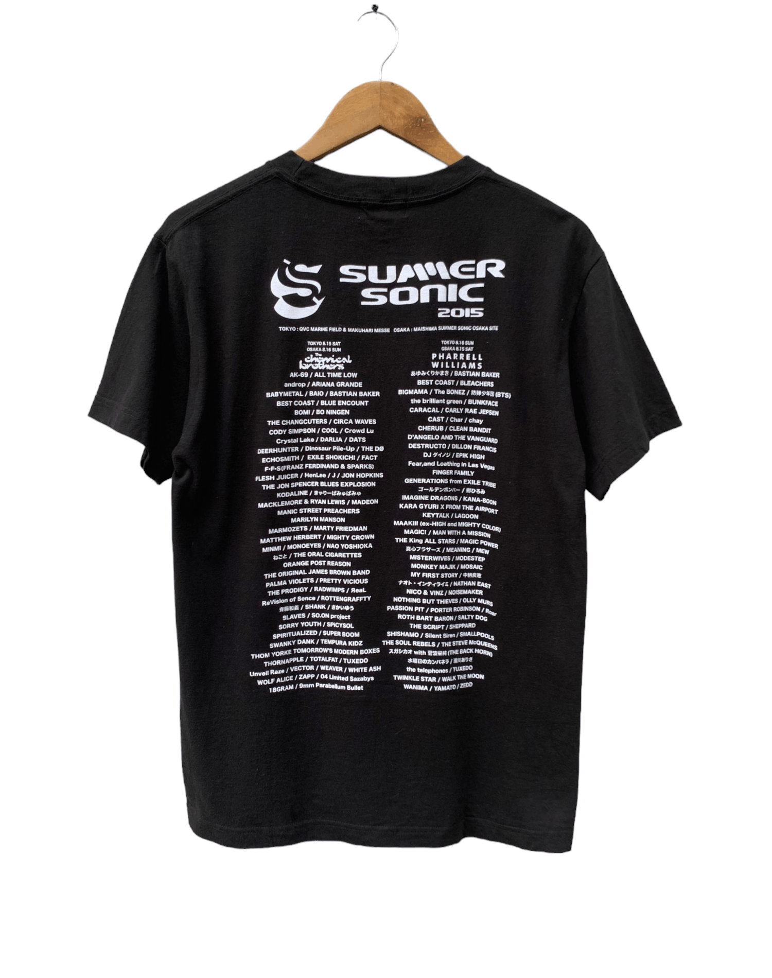 Band Tees Summer Sonic Chemical X pharrell Band Tees Size US M / EU 48-50 / 2 - 2 Thumbnail