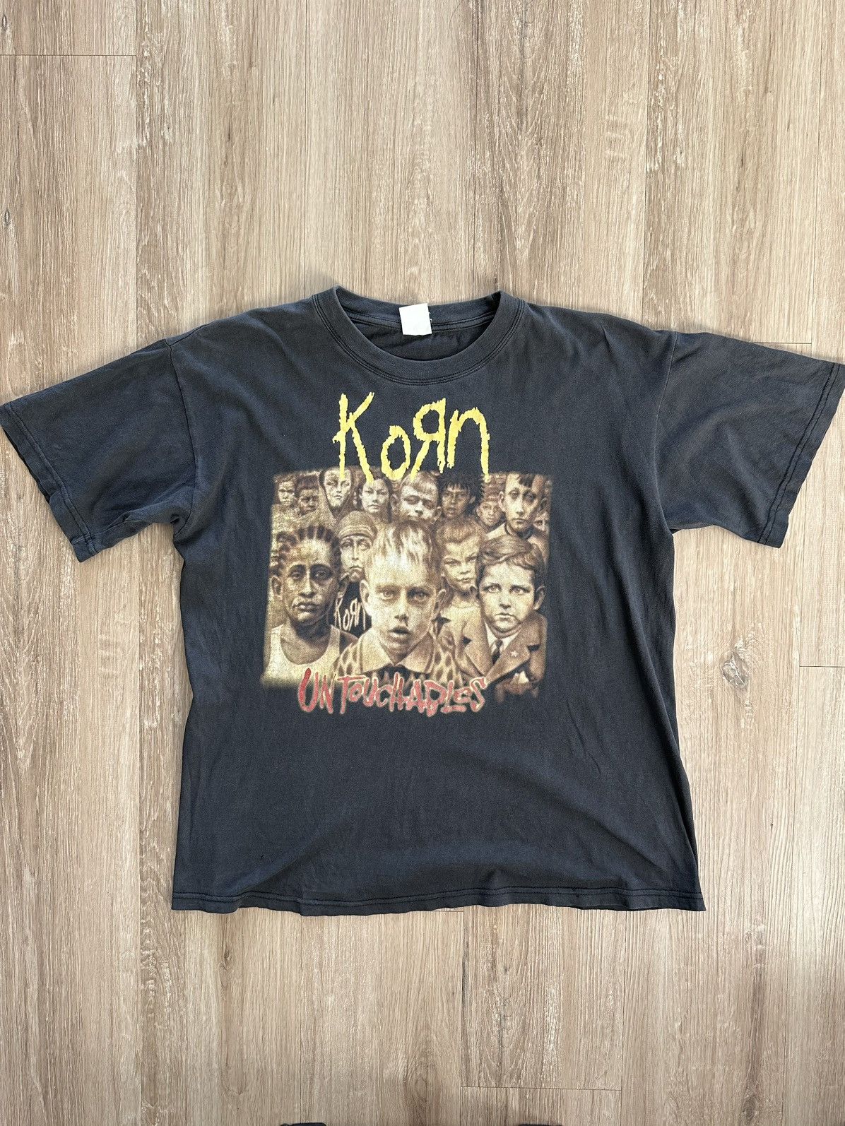 Band Tees × Vintage Korn Untouchables T-shirt Size US S / EU 44-46 / 1 - 1 Thumbnail