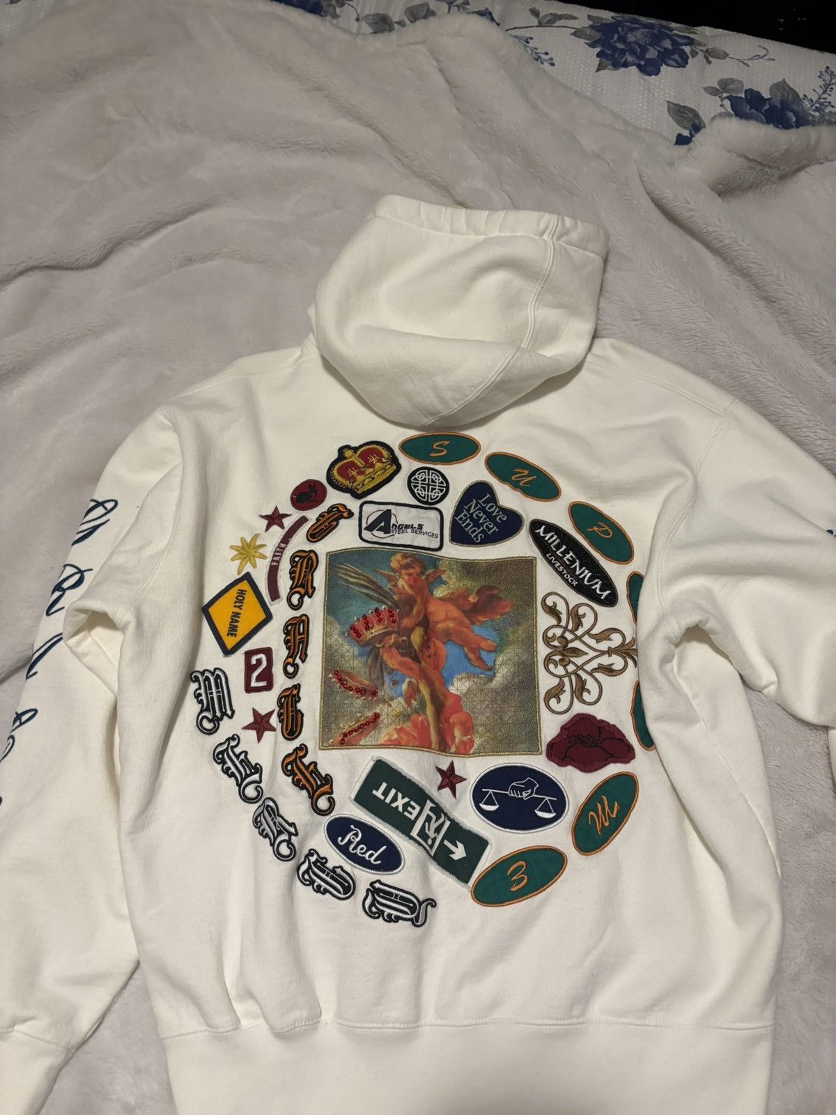 Supreme Supreme Banner Hoodie | Grailed
