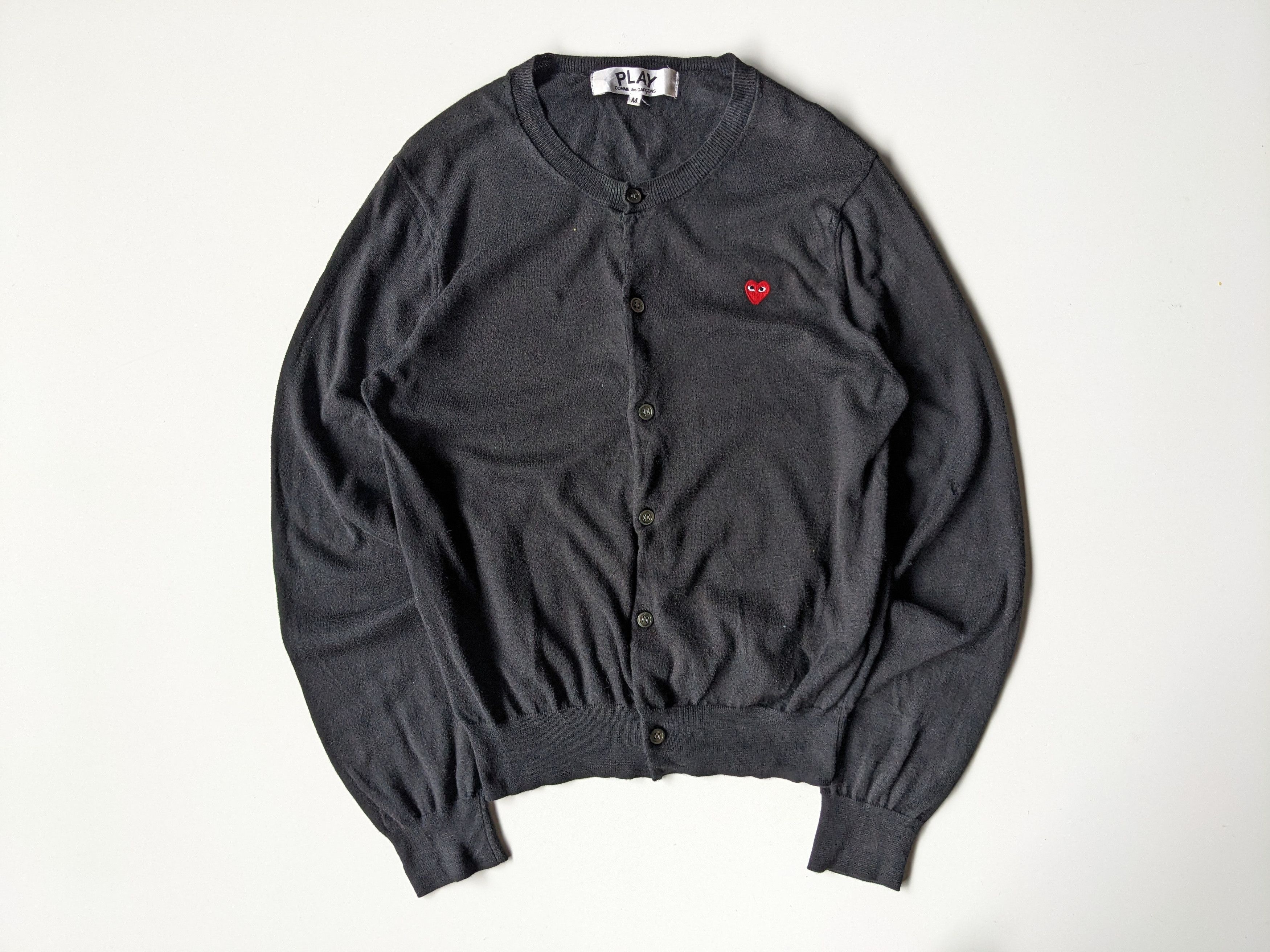 Comme des Garcons PLAY AW2016 Comme des Garcons Play cardigan Size M / US 6-8 / IT 42-44 - 1 Thumbnail