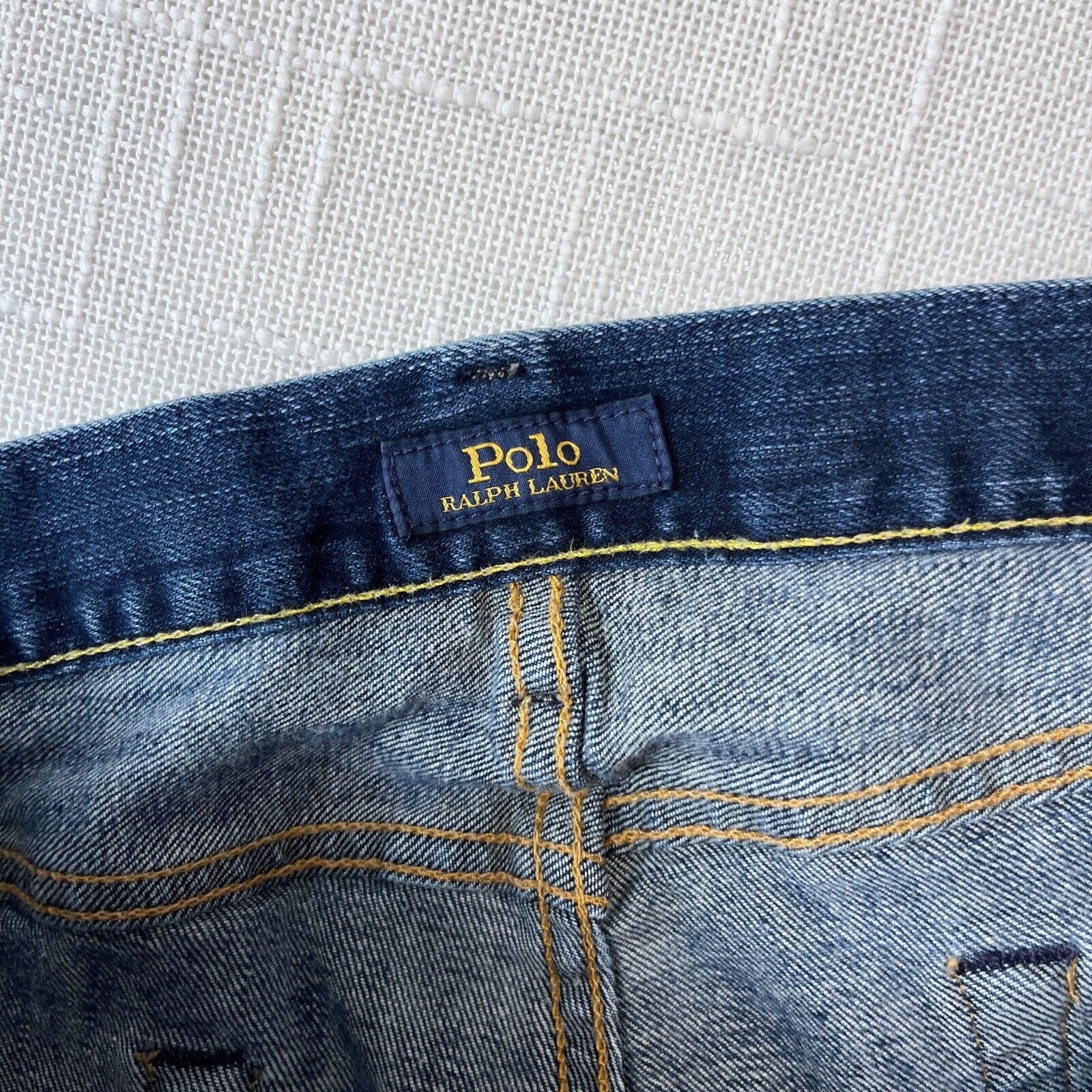 Polo Ralph Lauren Polo Ralph Lauren Jeans 33x29 Varick Slim Straight Whiskered Size US 33 - 10 Thumbnail