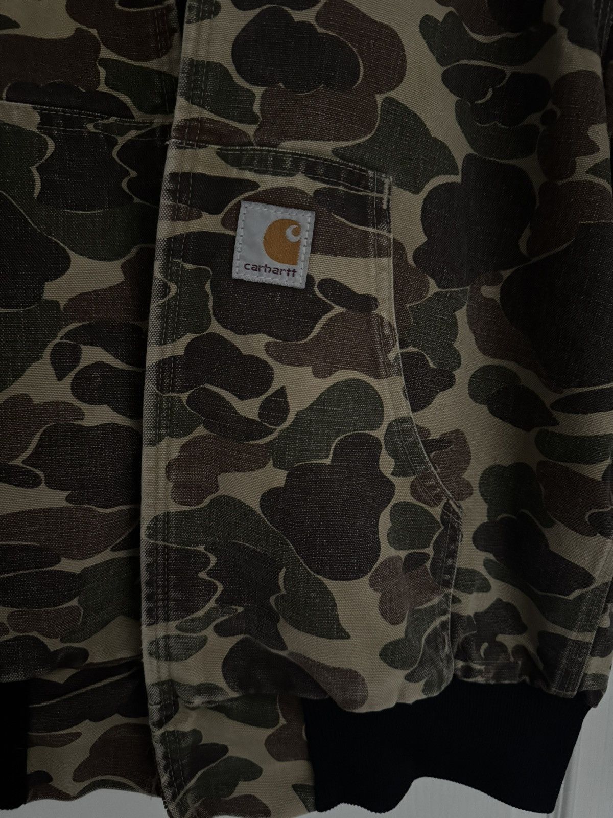 Carhartt Carhartt Hooded Bomber Workwear Bape Camo Style Jacket Size US M / EU 48-50 / 2 - 3 Thumbnail
