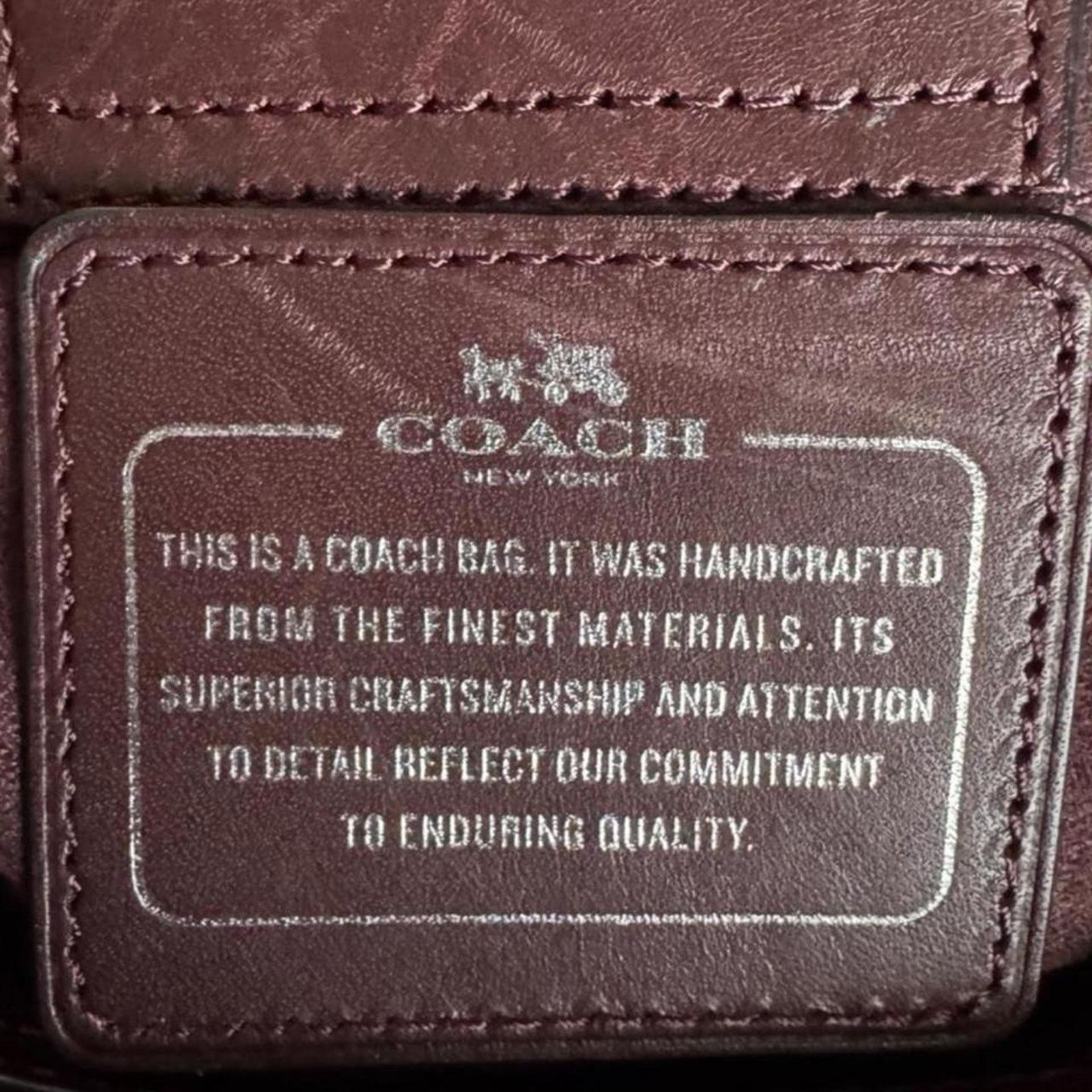 Coach Rare coach empire carryall leather Size ONE SIZE - 6 Thumbnail