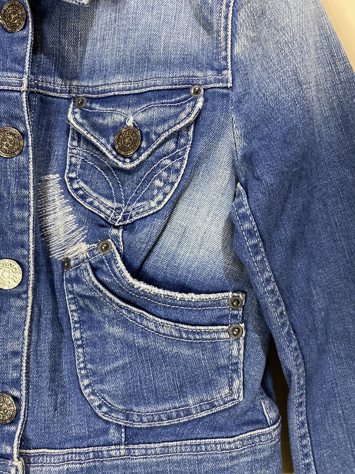 Dolce & Gabbana AD2005 Dolce & Gabbana Denim Jacket Womens Size S / US 4 / IT 40 - 3 Thumbnail
