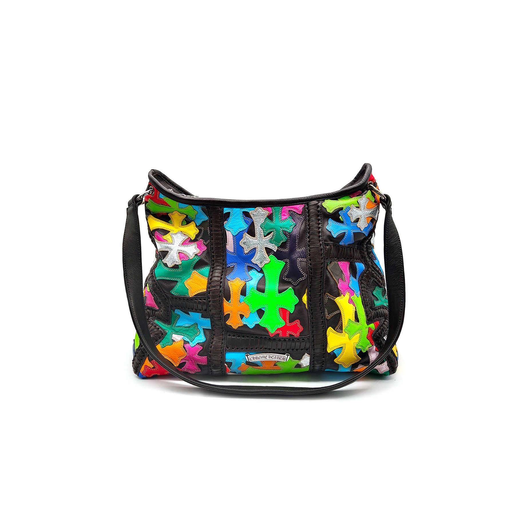 Chrome Hearts Chrome Hearts Silver Filigree Multicolor Patch Lyon Bag Size ONE SIZE - 2 Thumbnail