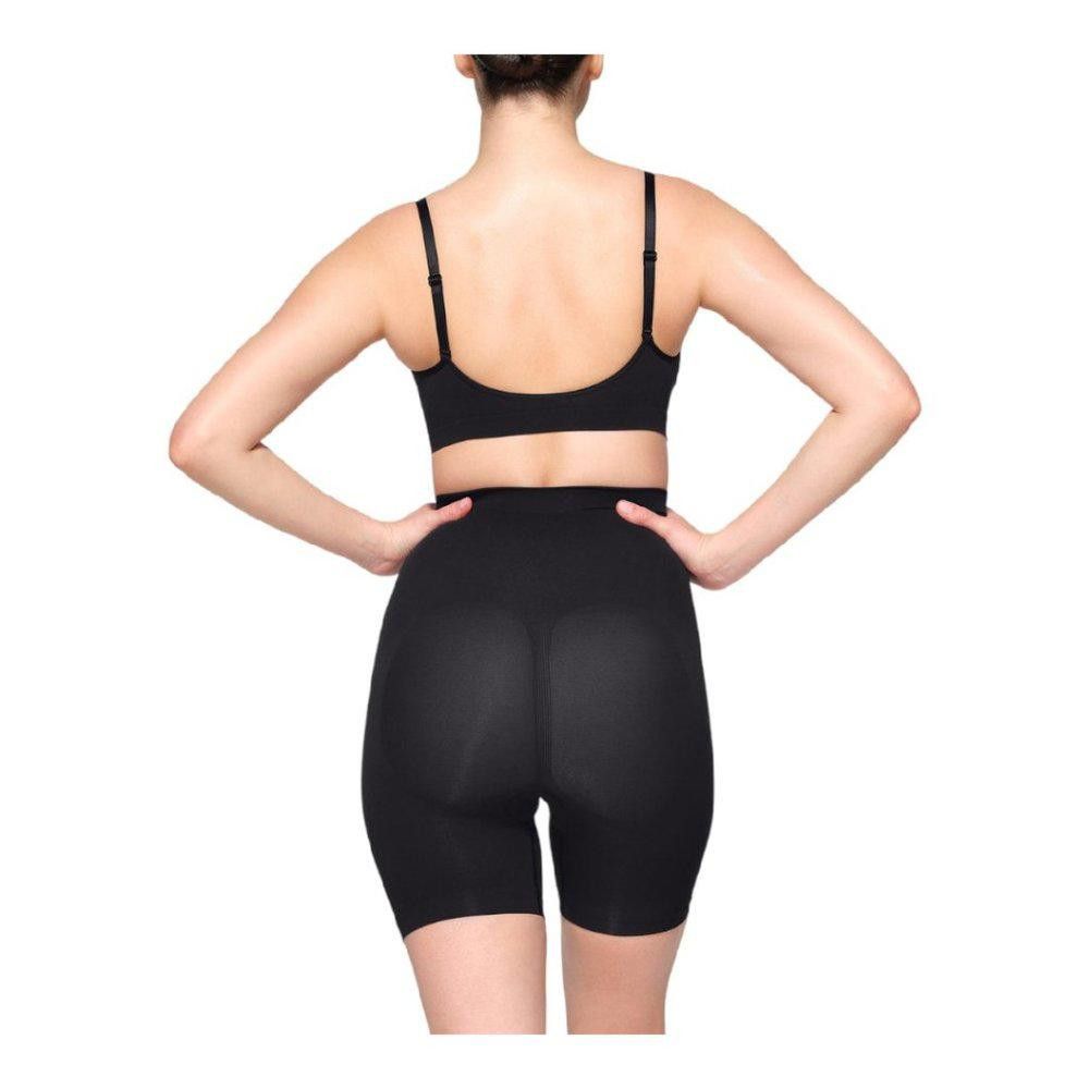 Designer CT278 SKIMS NWOT SEAMLESS SCULPT MID THIGH SHORT ONYX S/M Size ONE SIZE - 3 Thumbnail