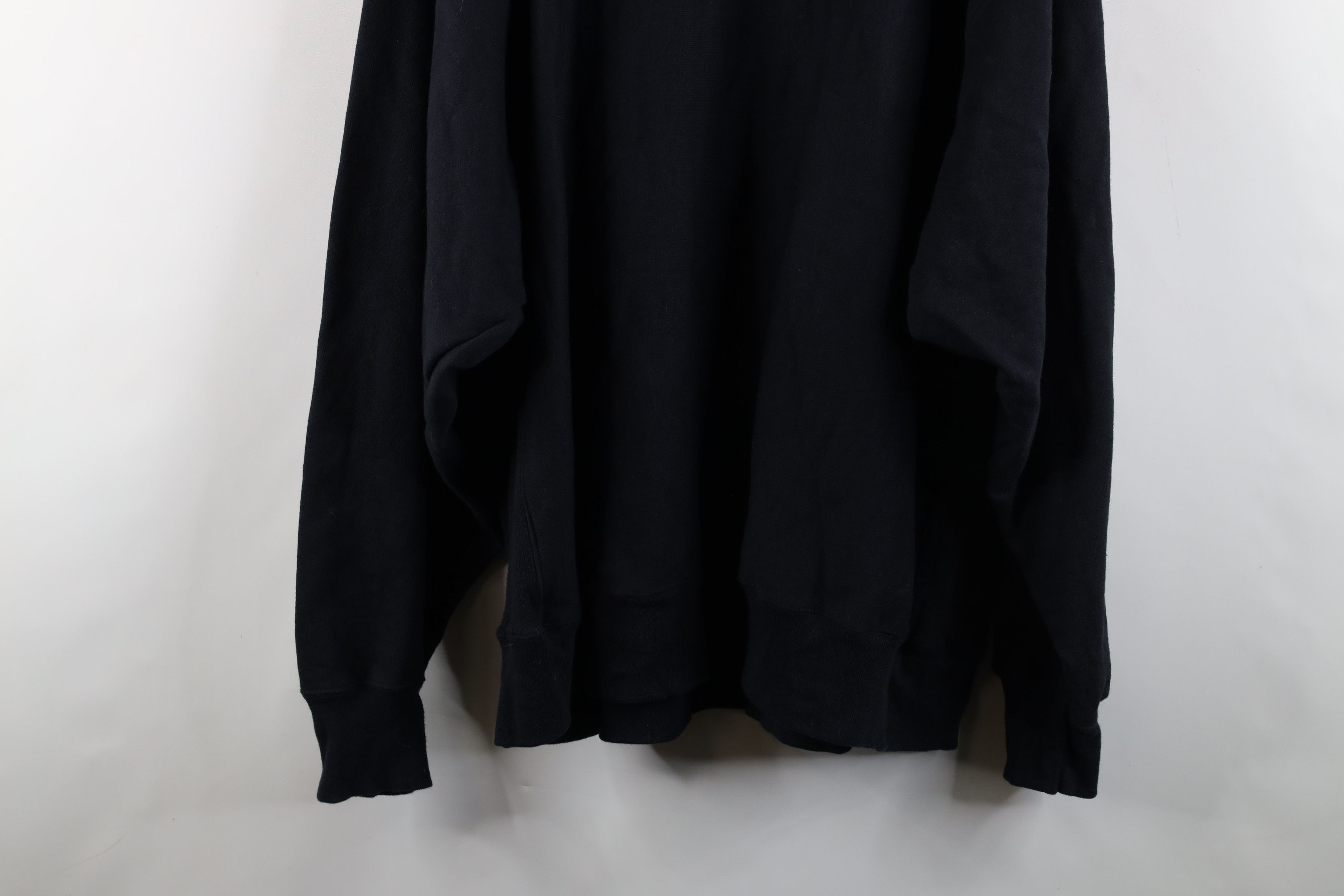 Champion × Vintage Vintage 90s Champion Reverse Weave Crewneck Sweatshirt Black Size US XXL / EU 58 / 5 - 11 Thumbnail