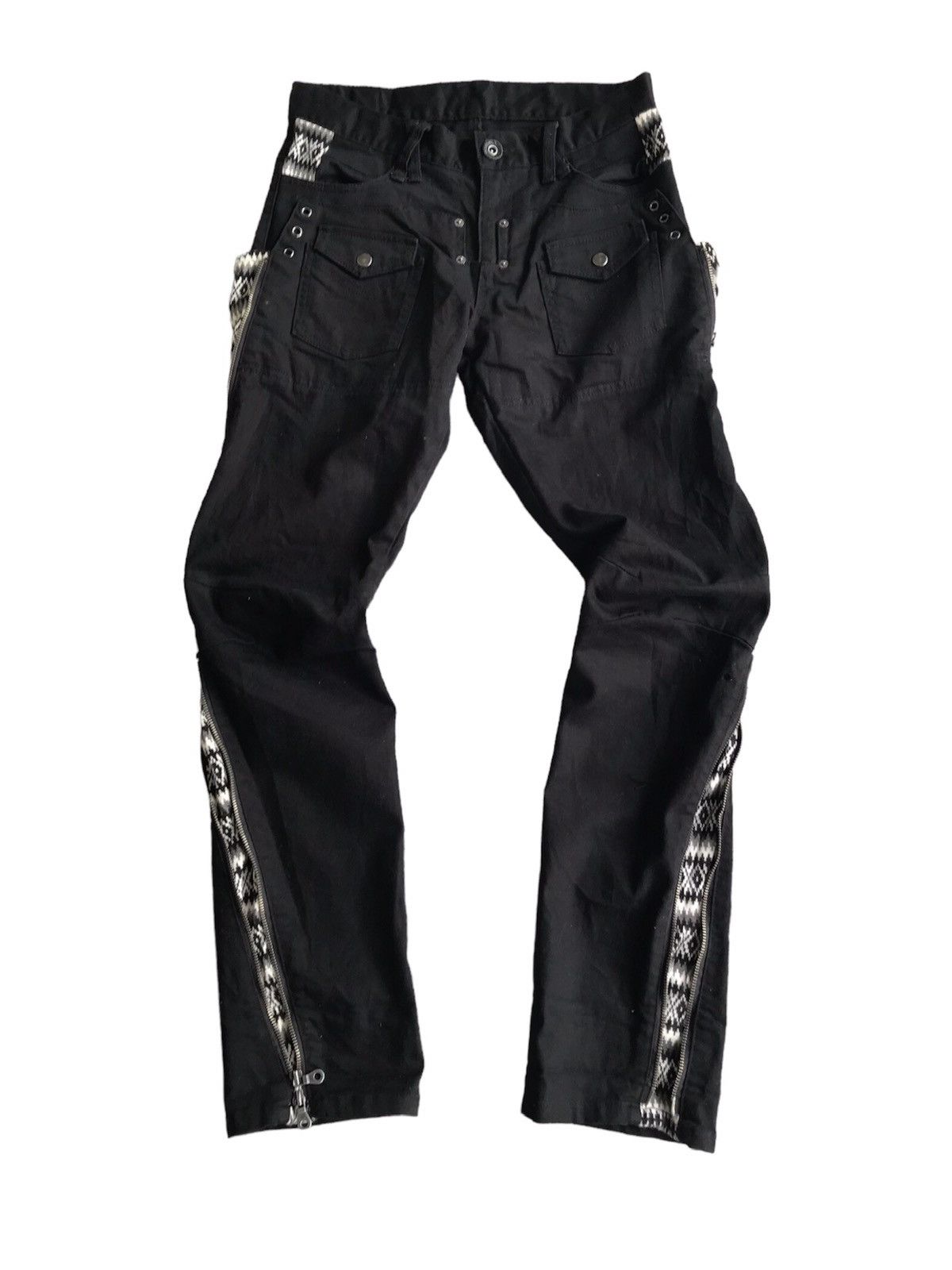 PPFM PPFM destruct Product Multizip pants Size US 30 / EU 46 - 1 Thumbnail