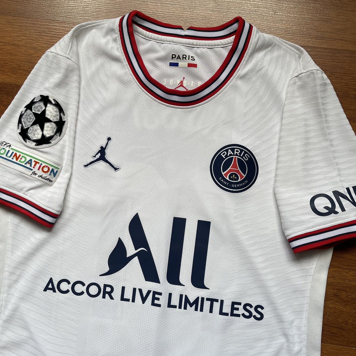 Jordan Brand × Nike × Vintage PSG NIKE 2021/22 SOCCER FOURTH PLAYER ISSUE JERSEY #30 MESSI Size US S / EU 44-46 / 1 - 4 Thumbnail