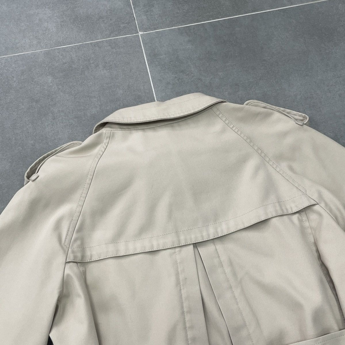 Moncler Authentic Moncler Thalia Women Trench Coat Jacket Size 1 (S) Size S / US 4 / IT 40 - 25 Thumbnail