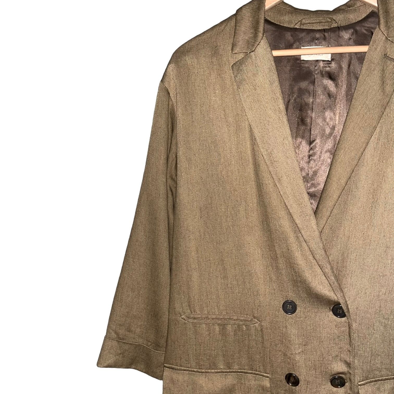 forte_forte forte_forte oversized double breasted longline linen blazer Size M / US 6-8 / IT 42-44 - 2 Thumbnail