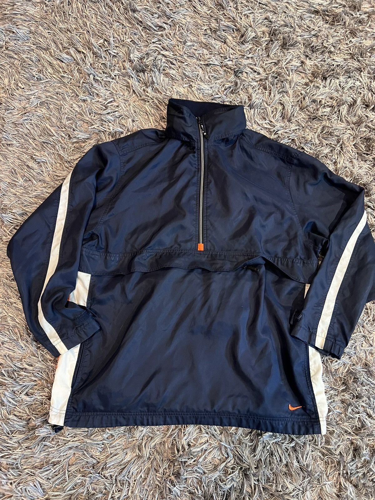 Nike × Vintage Vintage 90s Nike Pullover Jacket Anorak Windbreaker 1999 Size US XL / EU 56 / 4 - 13 Thumbnail