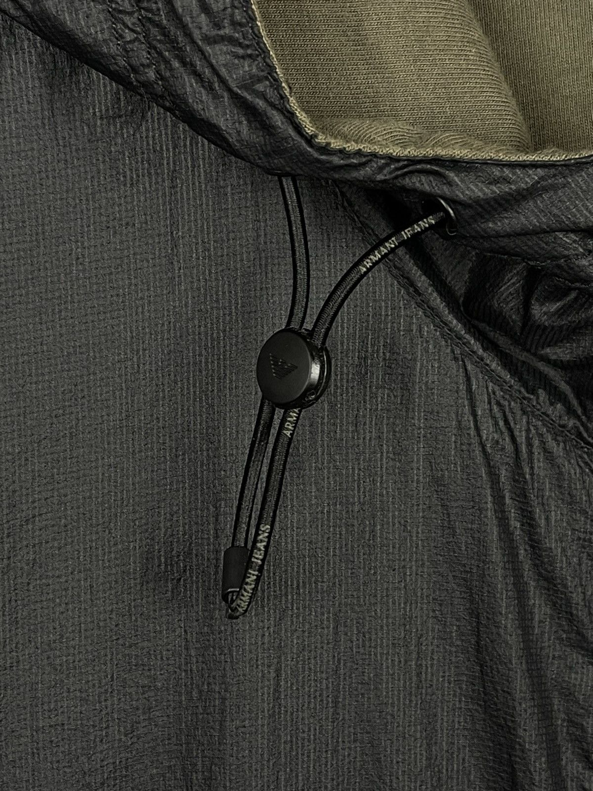 Armani Armani Jeans Black Nylon Reversible Jacket Men’s Size 56 Size US XL / EU 56 / 4 - 6 Thumbnail