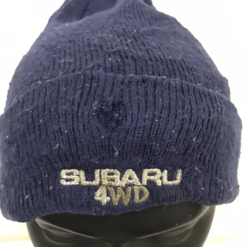 Vintage Subaru Plain Beanie Hat Size ONE SIZE - 4 Thumbnail