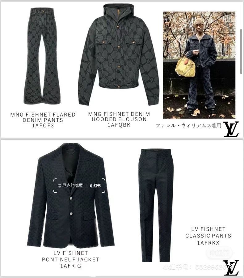 Louis Vuitton Louis Vuitton 24 FW fishnet presbyopic tie-dyed jeans 2501- Size US 30 / EU 46 - 7 Thumbnail