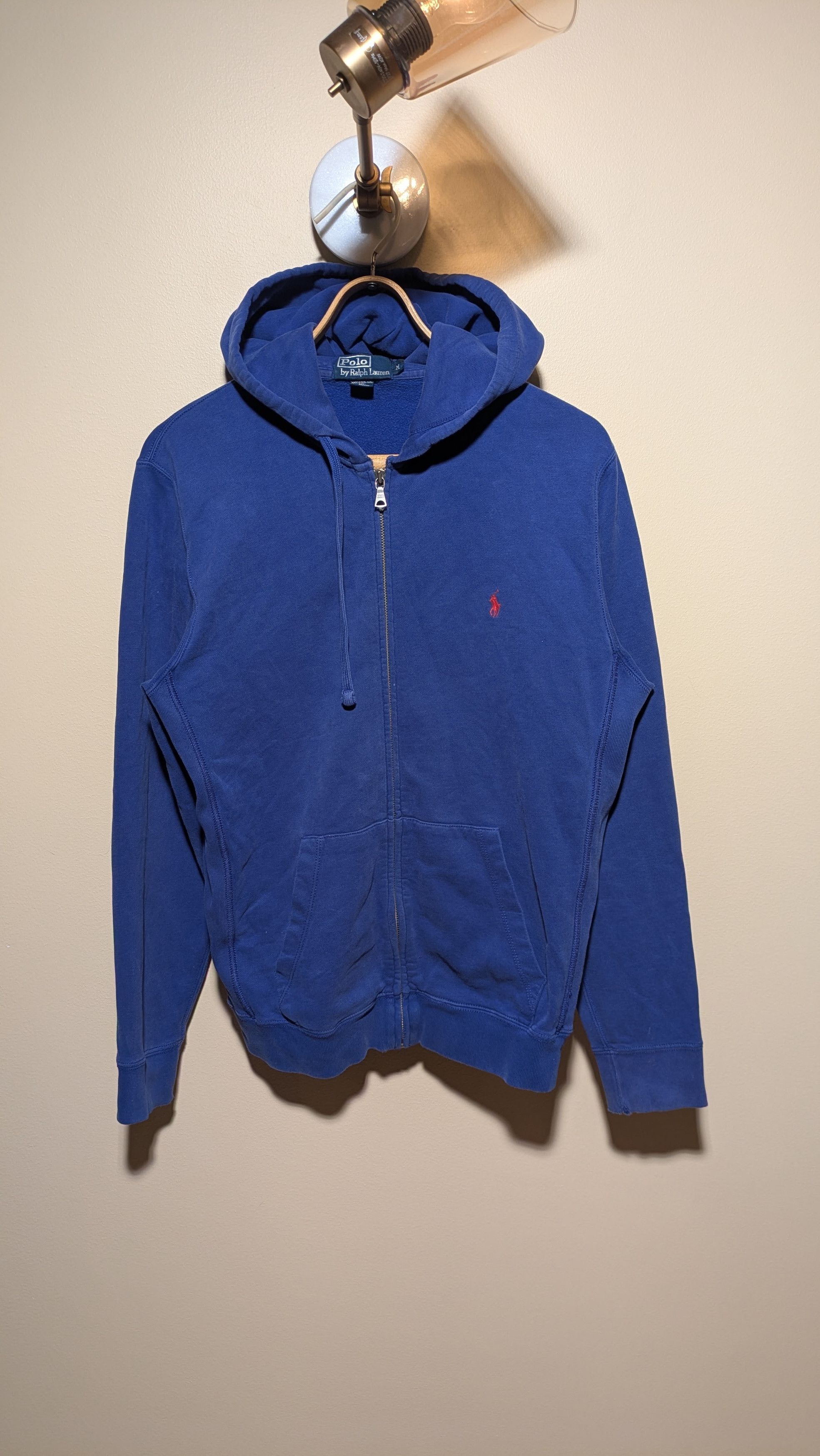 Polo Ralph Lauren Vintage Polo Ralph Lauren Zip-Up Hoodie Size US M / EU 48-50 / 2 - 1 Thumbnail
