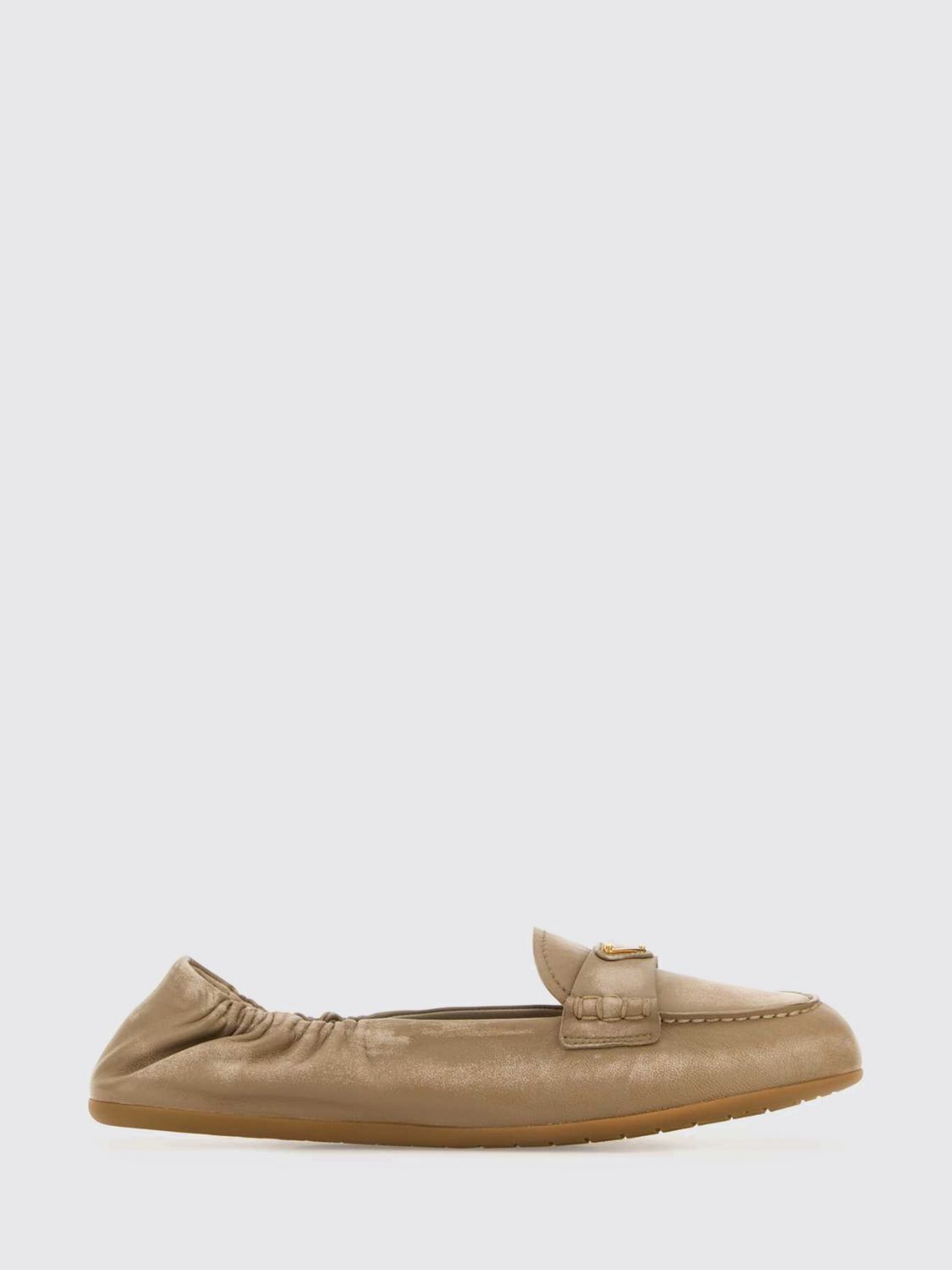 Prada Prada Loafer Woman Sand Size US 9 / IT 39 - 1 Preview