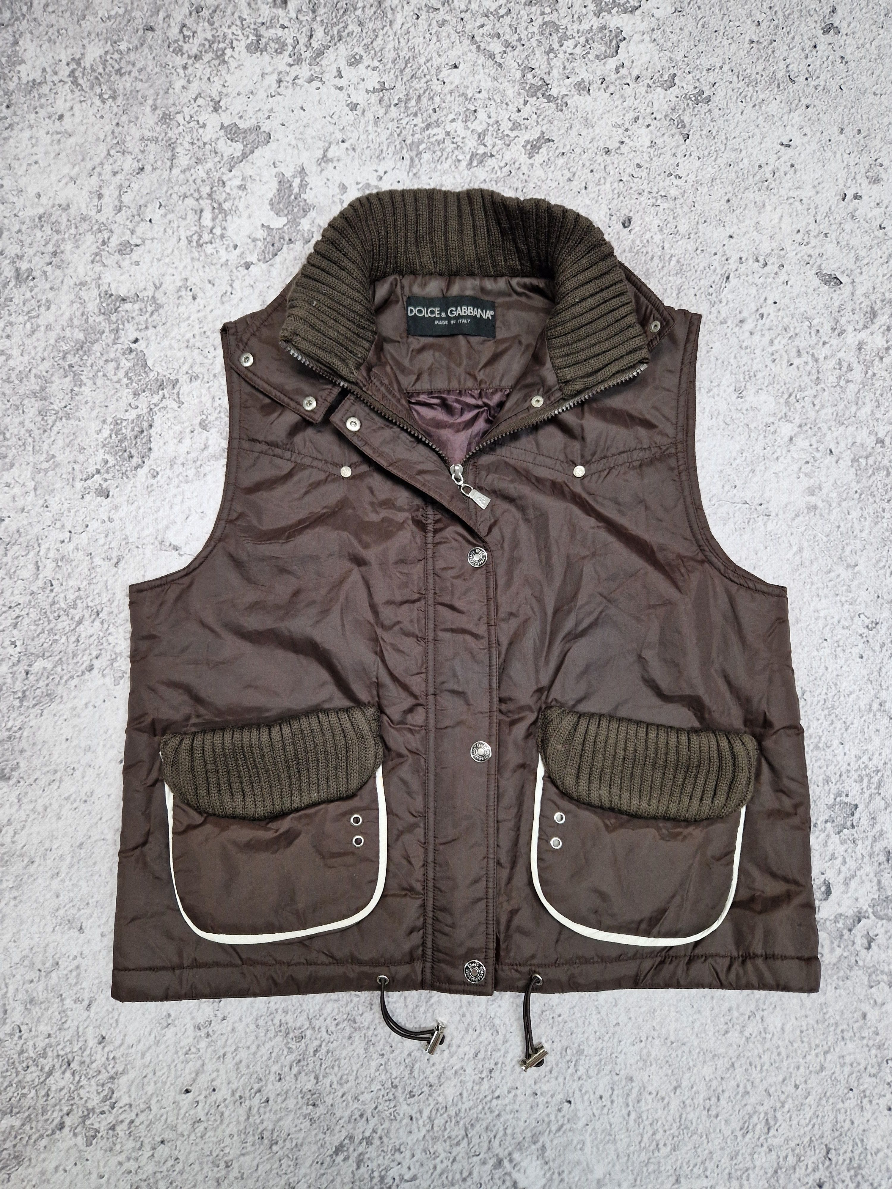 Dolce & Gabbana Double-Breasted Bare Back Vest | Grailed