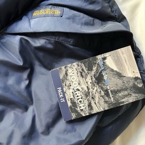 Other $540 NWT RARE Men's Woolrich Down Vest Navy Blue Premium Pad Size US XL / EU 56 / 4 - 3 Thumbnail