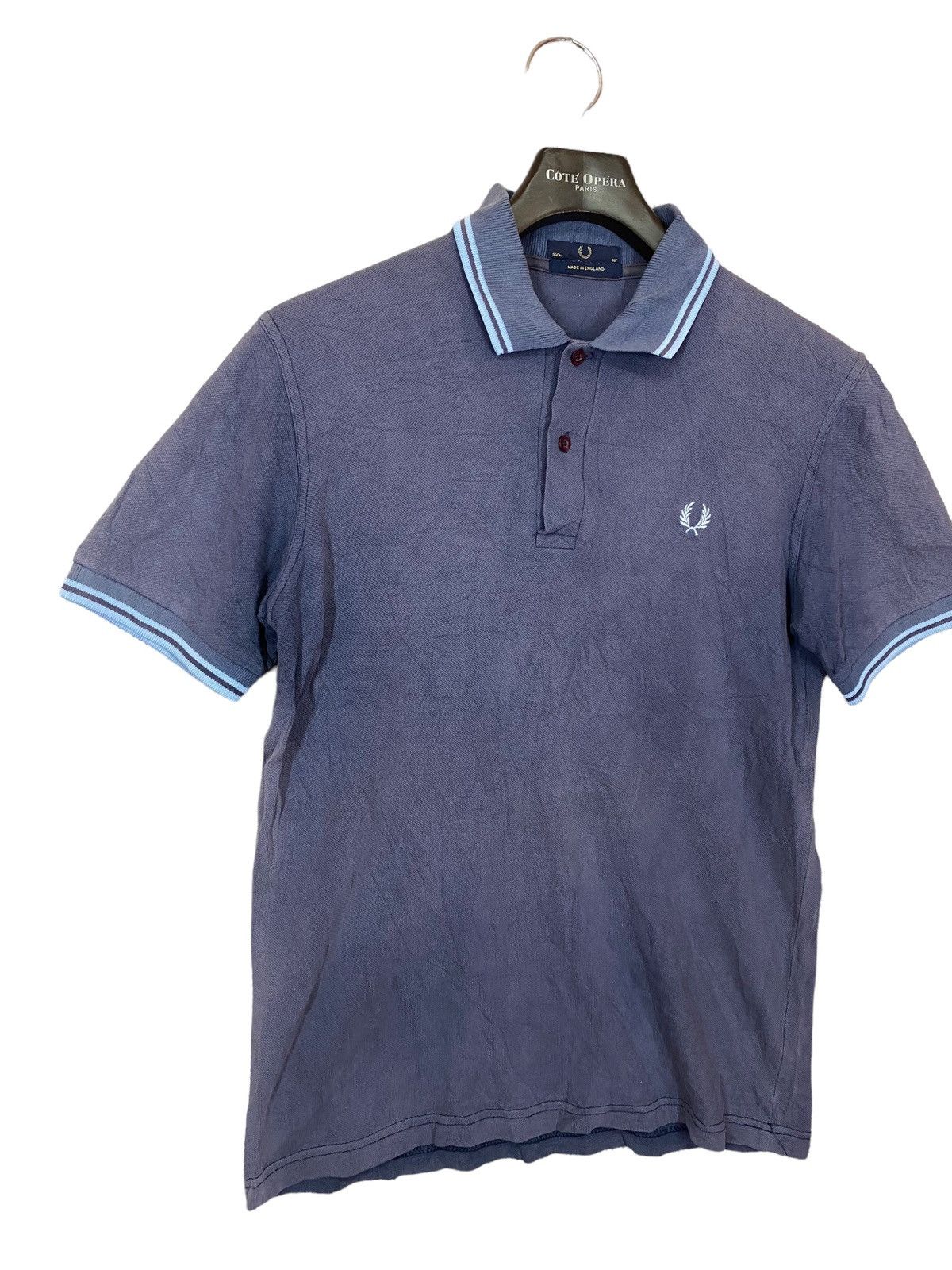 Fred Perry Fred perry polo shirt ringer sunfaded made in england Size US M / EU 48-50 / 2 - 2 Thumbnail