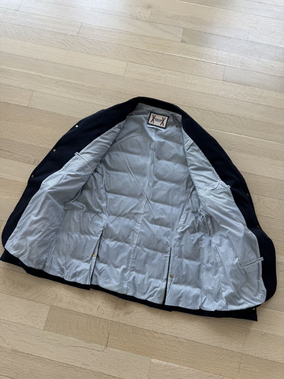 Moncler Gamme Bleu × Thom Browne Limited Edition Down Blazer by Thom Brown for Moncler Size US M / EU 48-50 / 2 - 10 Thumbnail