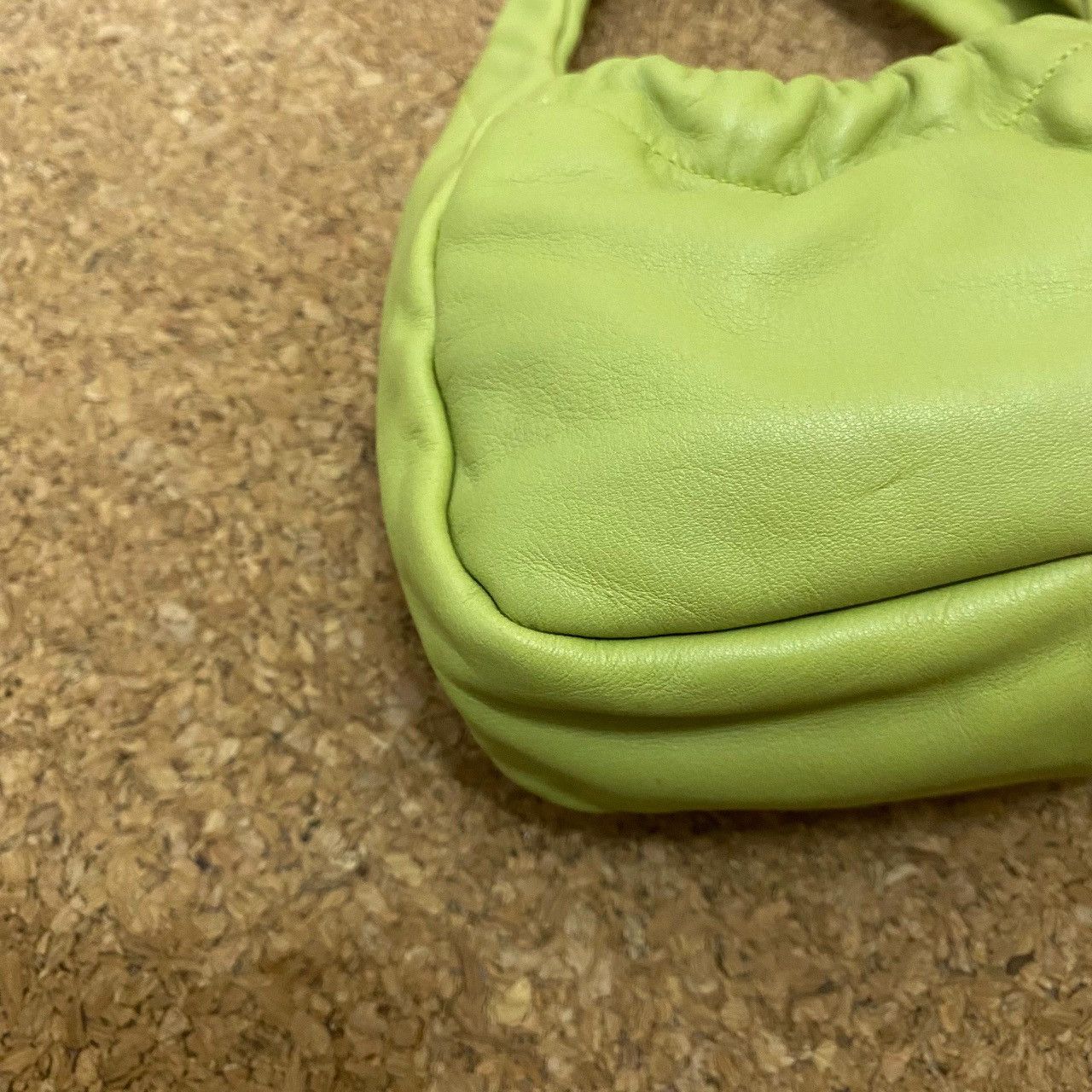 Designer × Salvatore Ferragamo Y2K Ferragamo Mini Shoulder Bag – Lime Green Statement Piece Size ONE SIZE - 8 Thumbnail