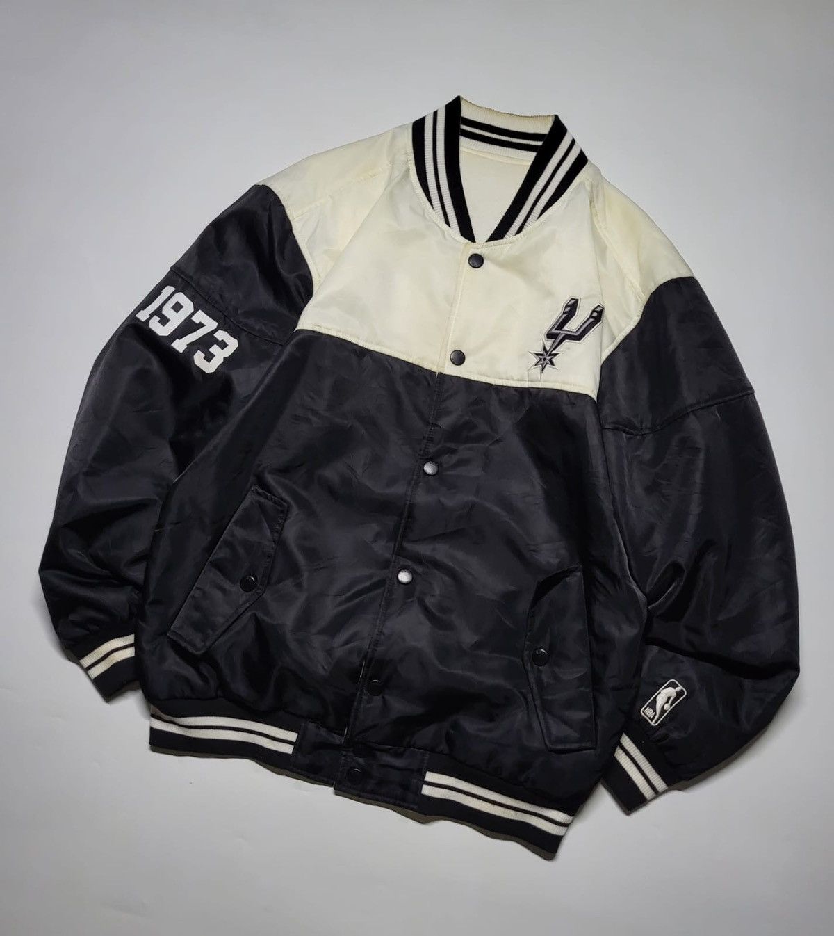 NBA × Vintage Varsity boomber SPURS NBA Reversible Size US L / EU 52-54 / 3 - 24 Thumbnail