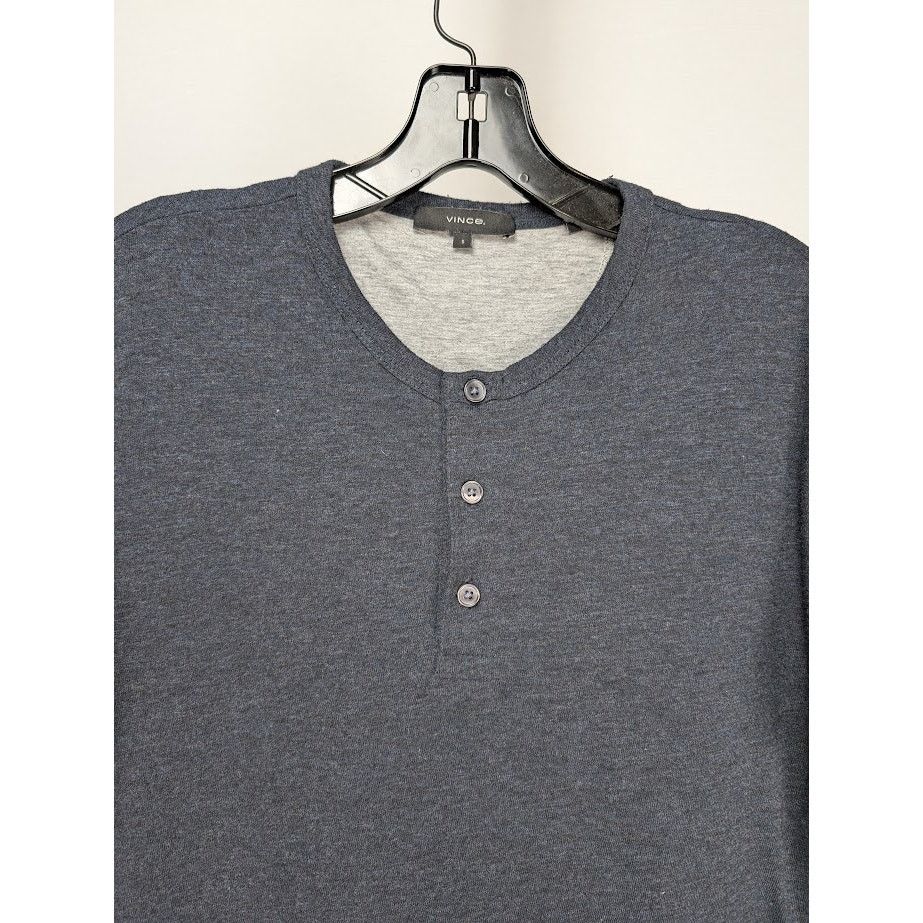 Vince o1rshd1 CC20 Button Short Sleeve T-Shirt in Nero S Size US S / EU 44-46 / 1 - 2 Thumbnail