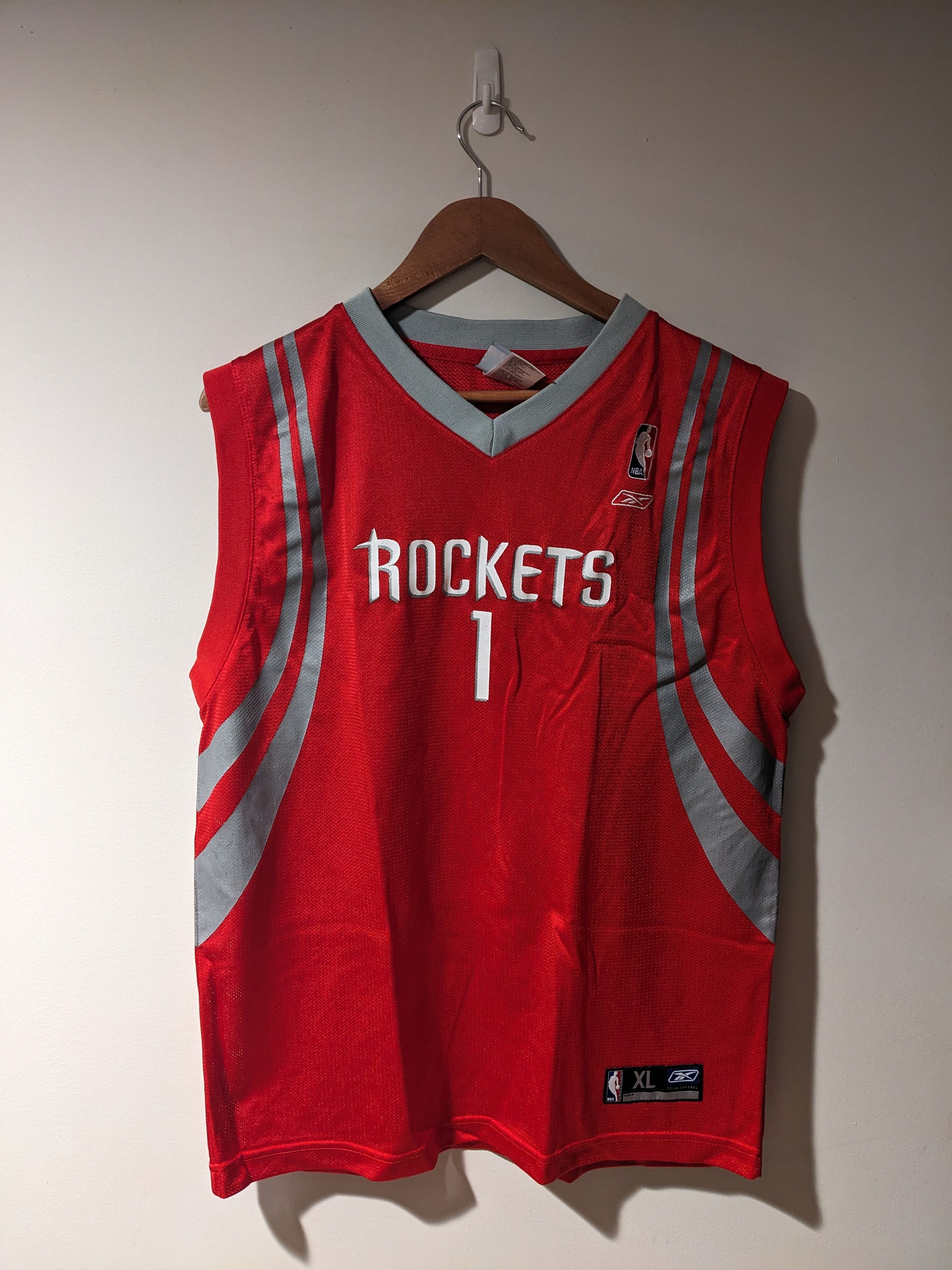 NBA × Vintage Vintage Y2K Tracy McGrady Houston Rockets Youth XL Jersey Size US XL / EU 56 / 4 - 3 Thumbnail