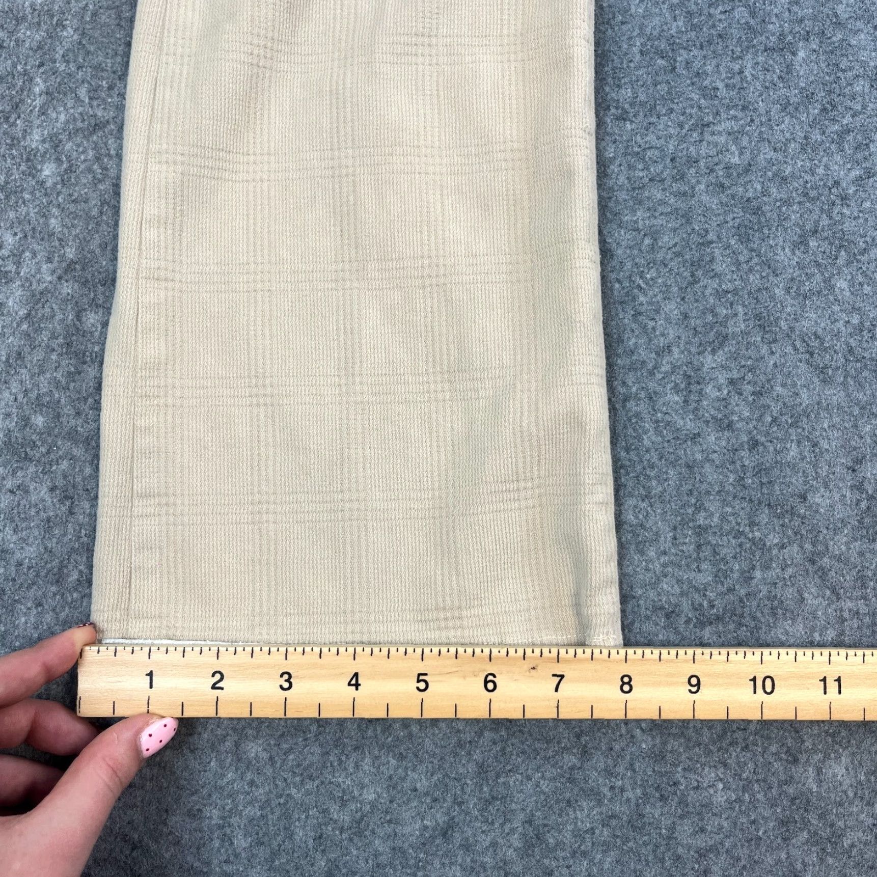Vintage Armani Jeans Jeans Relaxed Straight 29 Beige 29 in Denim 5-Pocket Womens Regular XS? Size 29" - 3 Thumbnail