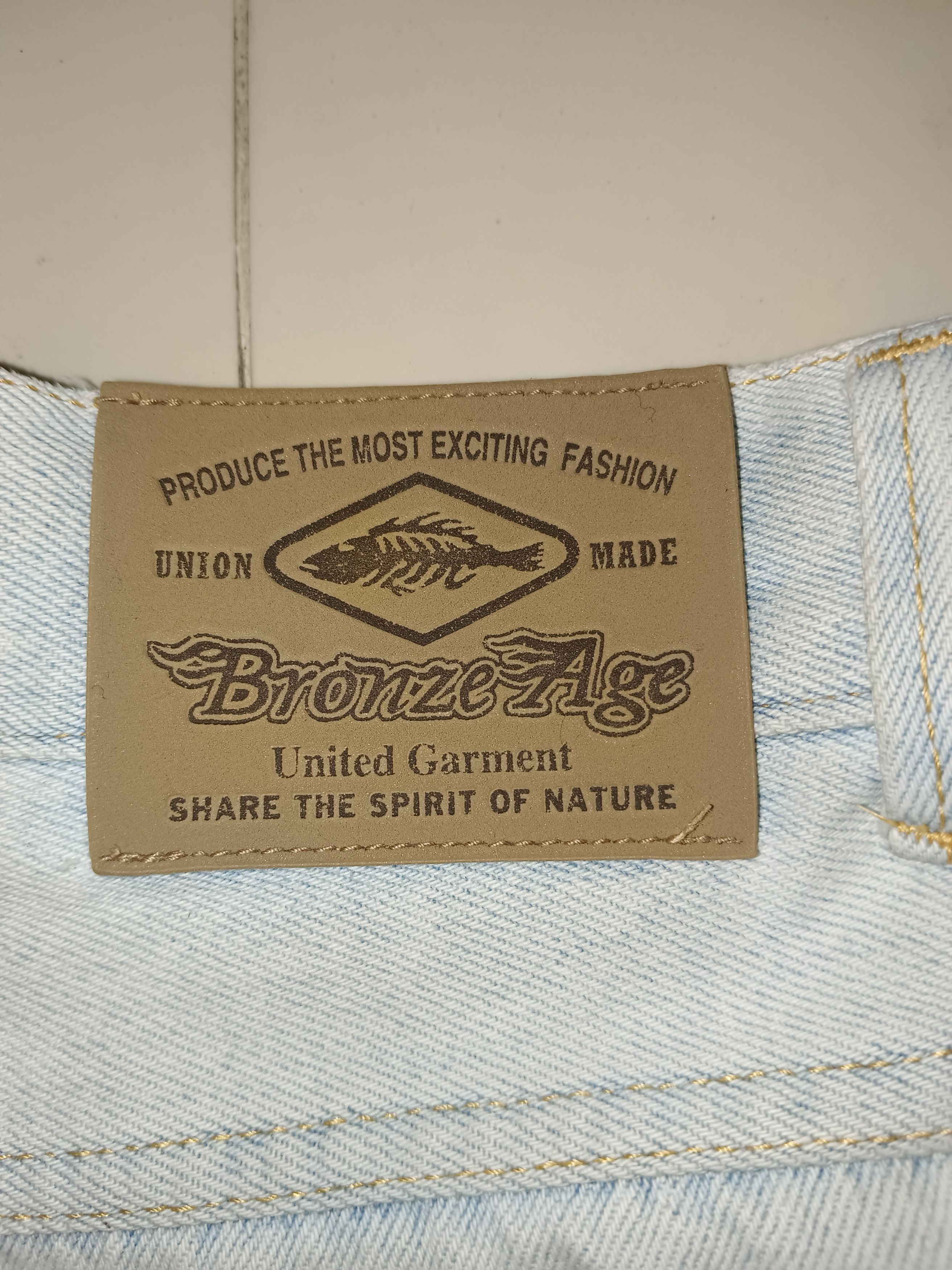Vintage Vintage Bronze Age Baggy Mud Wash Sun Faded Skate Denim Size US 30 / EU 46 - 8 Thumbnail