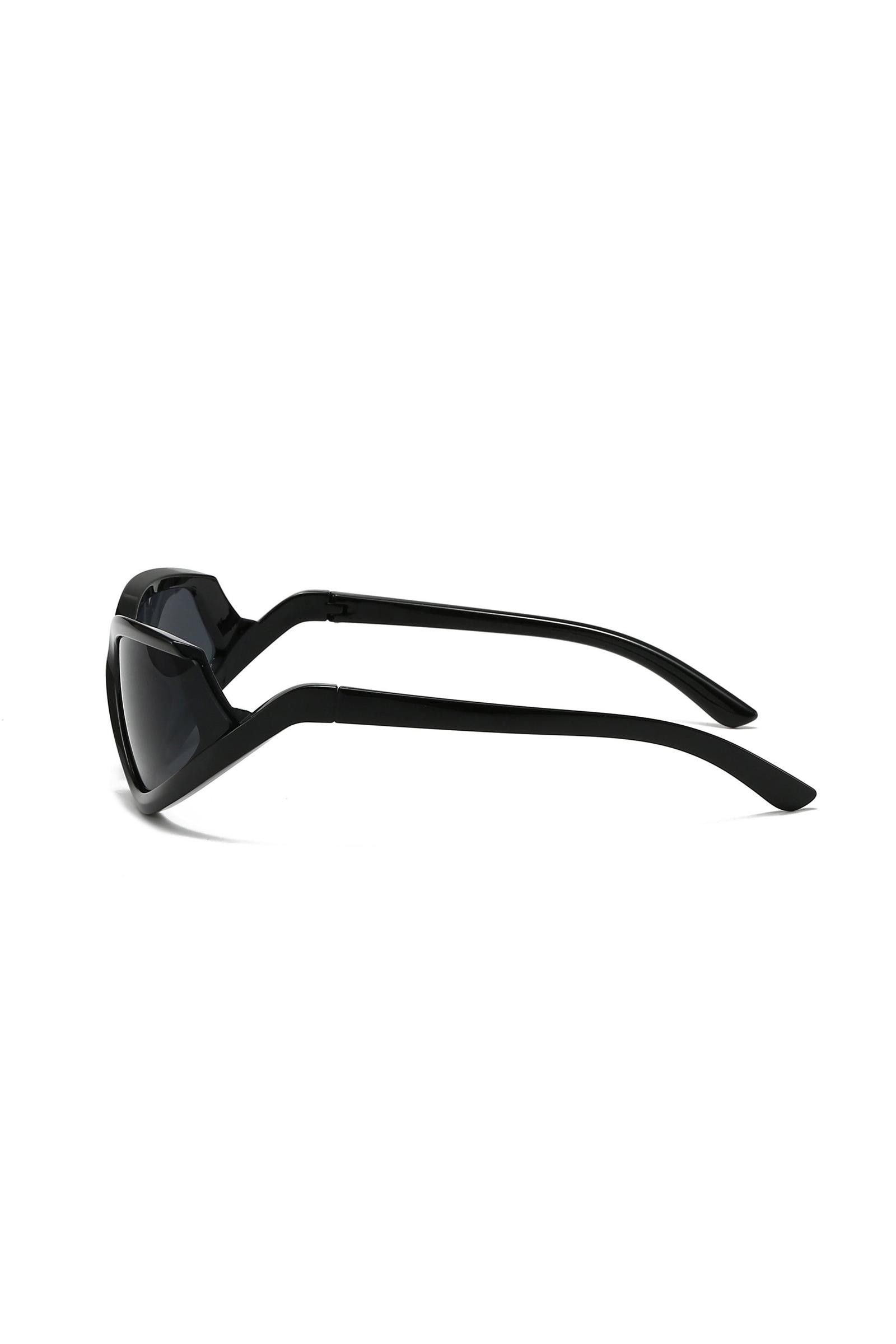 Other Y2k Avant Garde Futuristic Black Sunglasses Unisex OS Size ONE SIZE - 4 Thumbnail