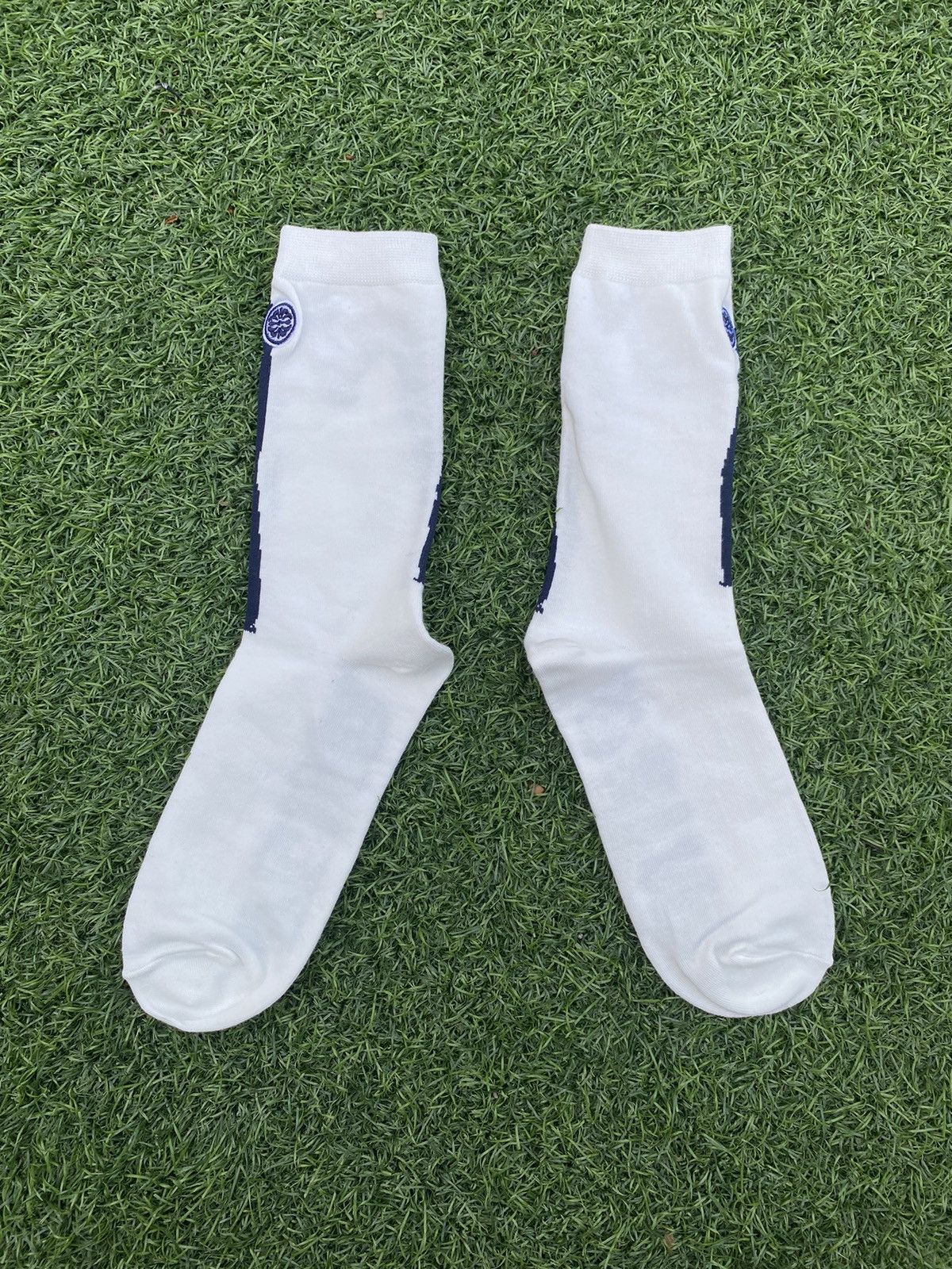 Evisu × Japanese Brand EVISU SOCKS BLACK BRUSHSTROKE DAICOCK Size 32 - 5 Thumbnail