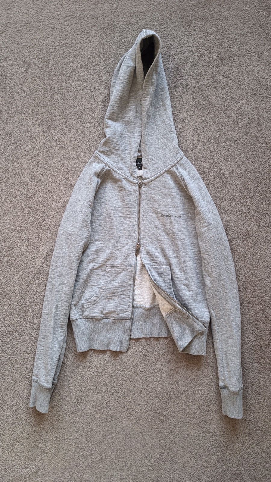 Calvin Klein 205W39NYC Y2K Calvin Klein faded zip up hoodie ifsixwasnine LGB cdg Size US M / EU 48-50 / 2 - 1 Thumbnail