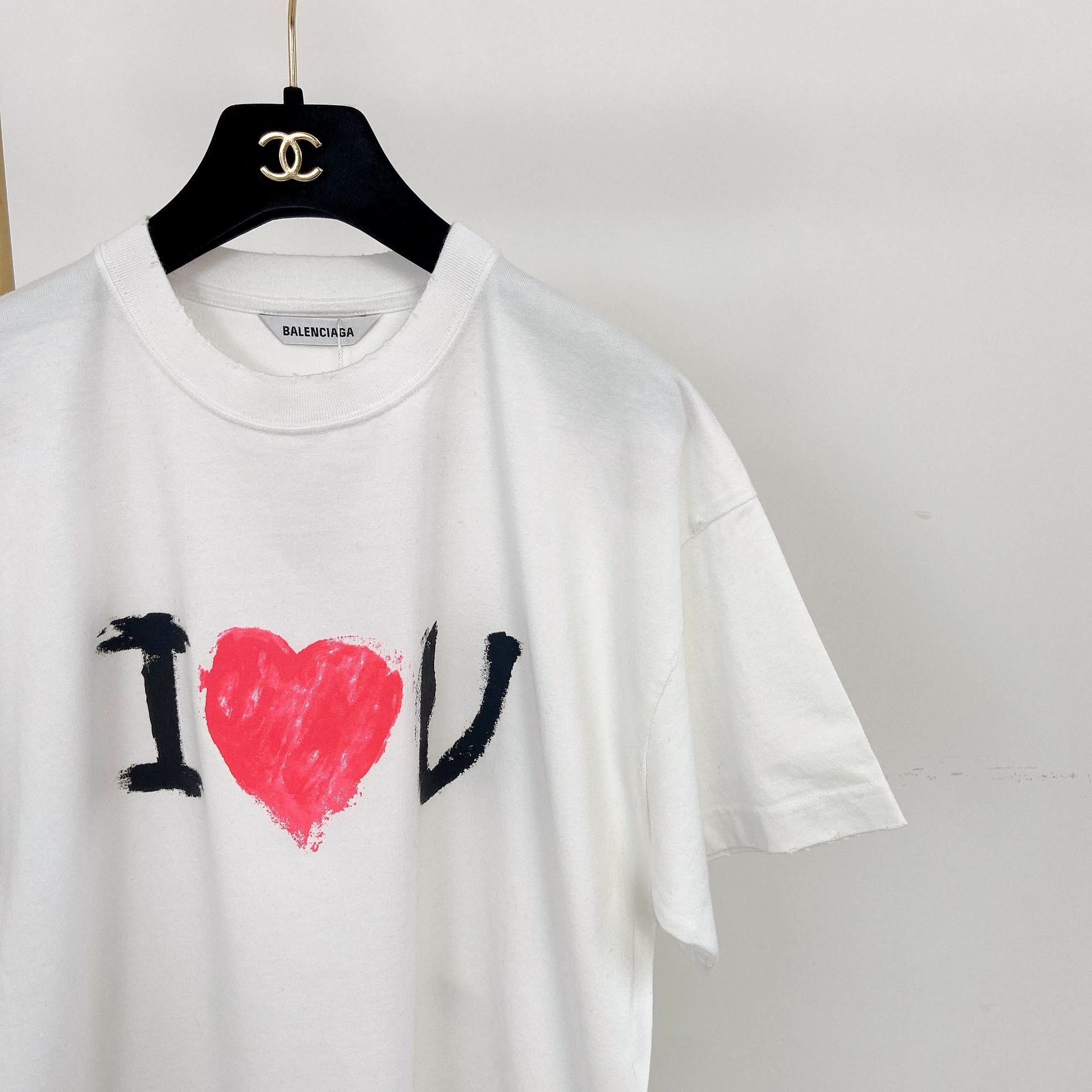 Balenciaga Balenciaga logo print short tee M 5815 Size US M / EU 48-50 / 2 - 3 Thumbnail