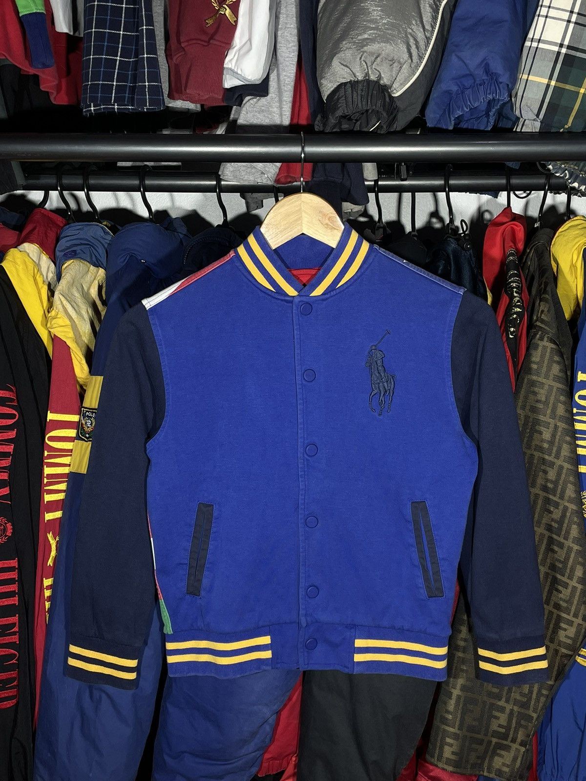 Polo Ralph Lauren × Vintage Bomber Polo Suicide Ski Size XXS / US 00 / IT 34 - 5 Thumbnail