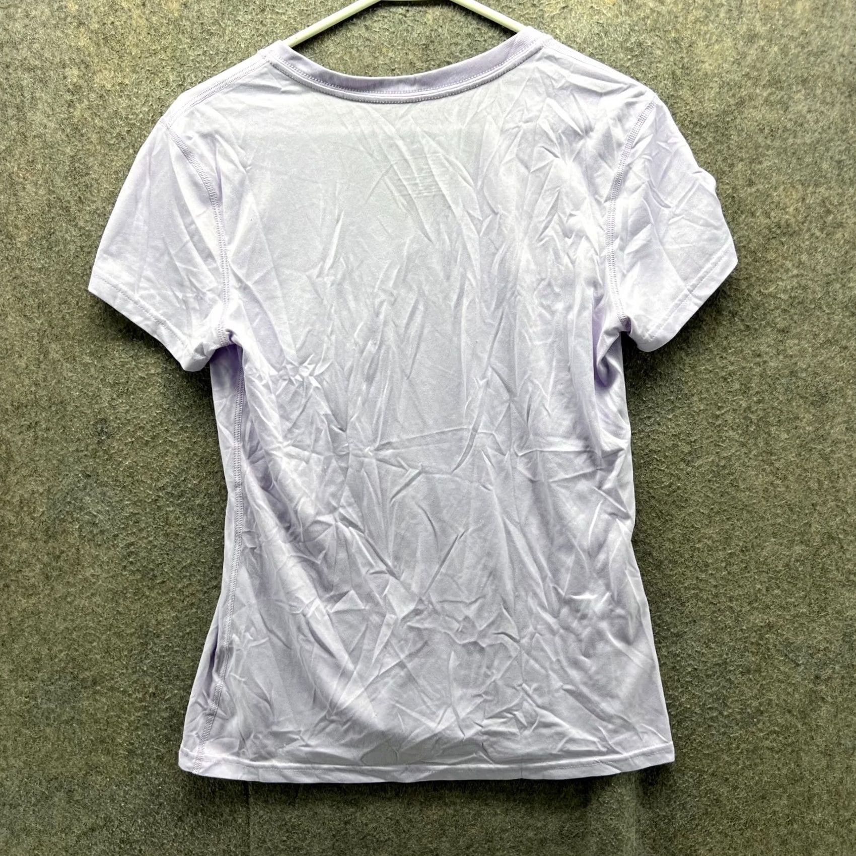 Nike Nike Shirt Womens Medium Purple Dri-FIT V-Neck Athletic Running Gym Yoga Size M / US 6-8 / IT 42-44 - 5 Thumbnail